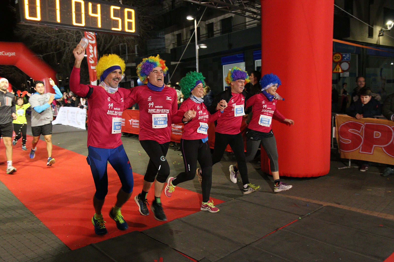 Cursa de Sant Silvestre. Foto: Lali Álvarez