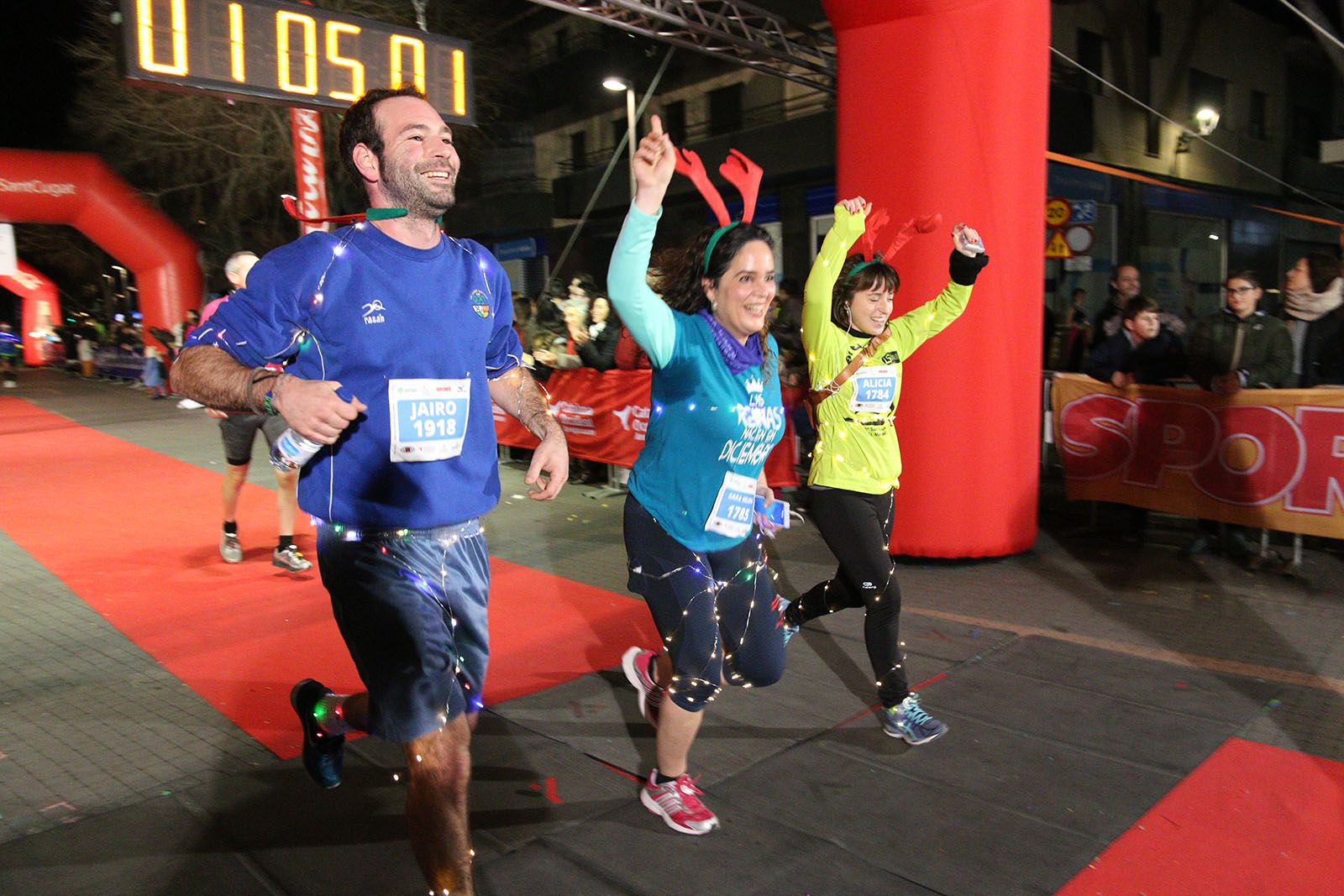 Cursa de Sant Silvestre. Foto: Lali Álvarez