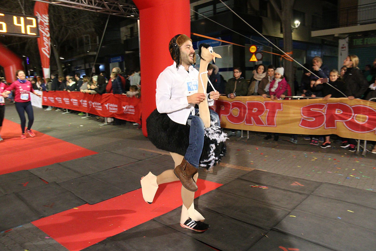 Cursa de Sant Silvestre. Foto: Lali Álvarez