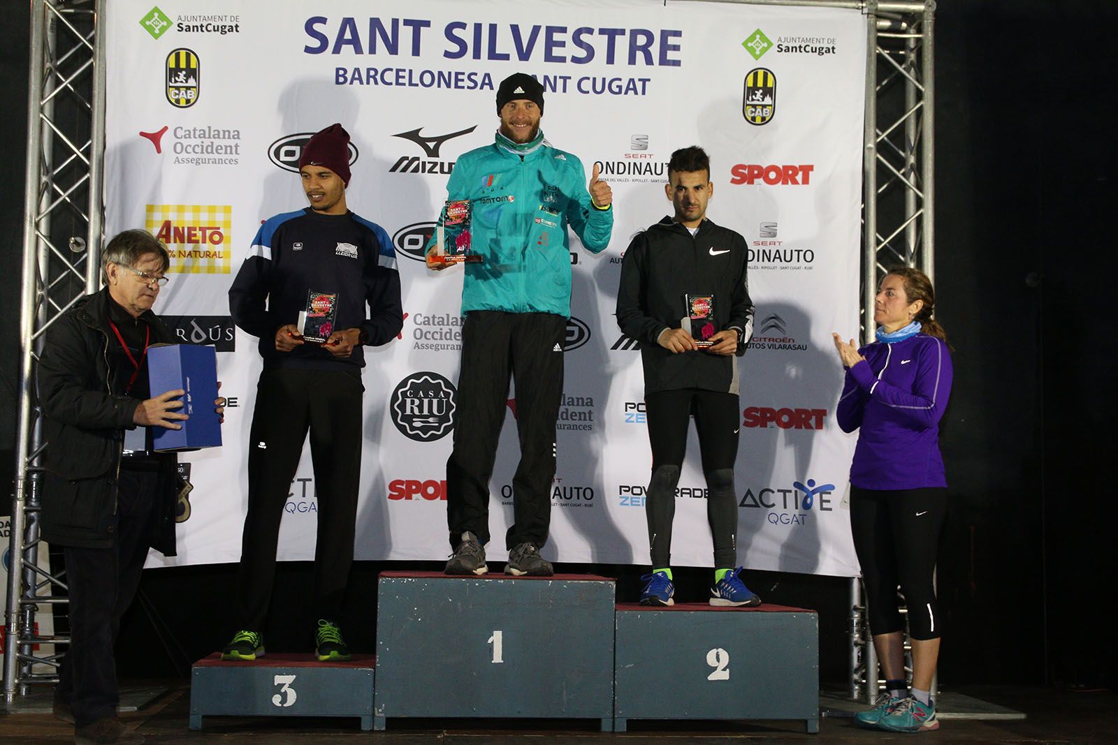 Cursa de Sant Silvestre. Foto: Lali Álvarez