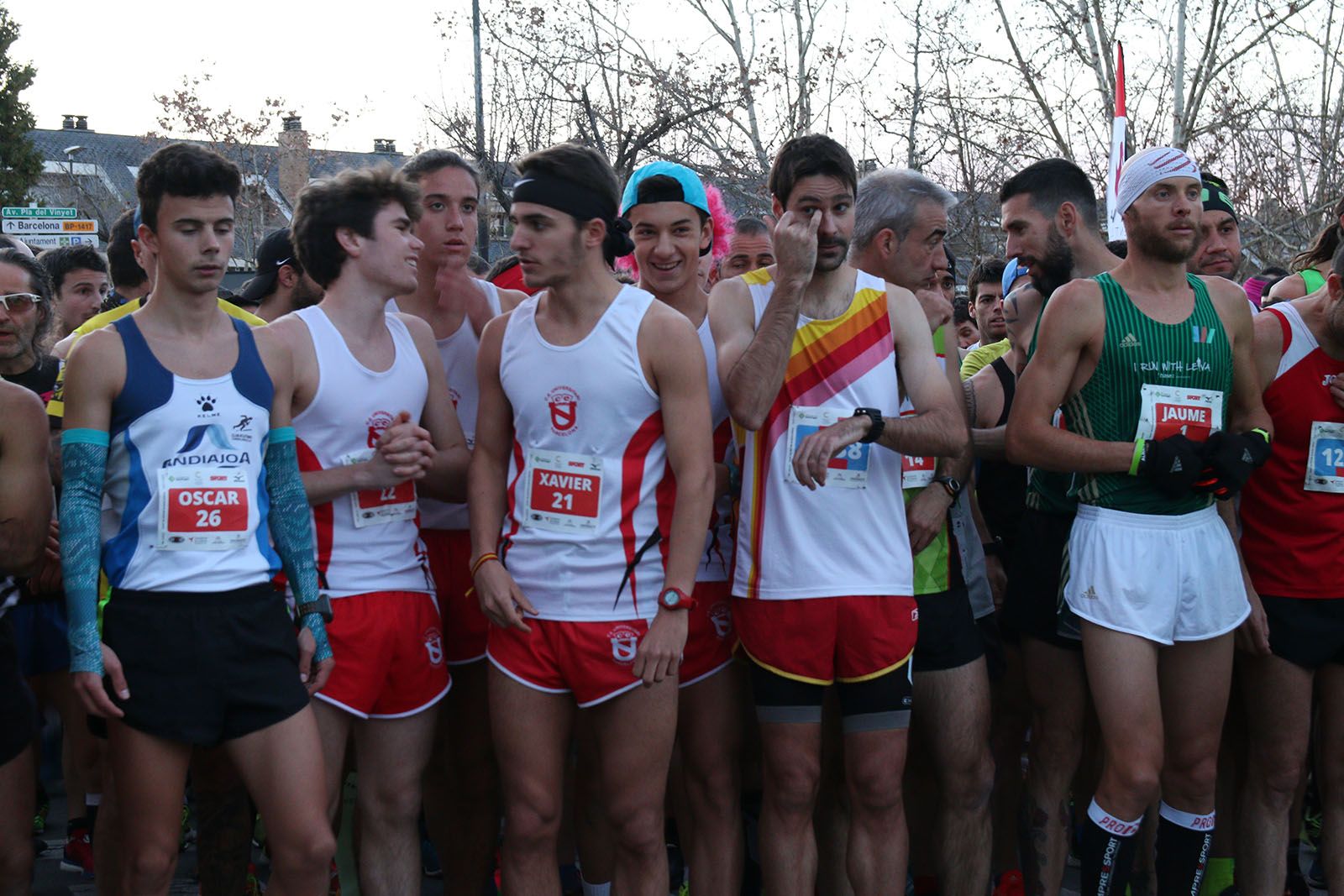 Cursa de Sant Silvestre. Foto: Lali Álvarez