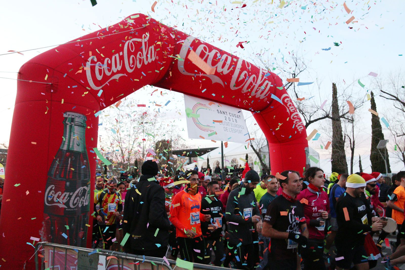 Cursa de Sant Silvestre. Foto: Lali Álvarez