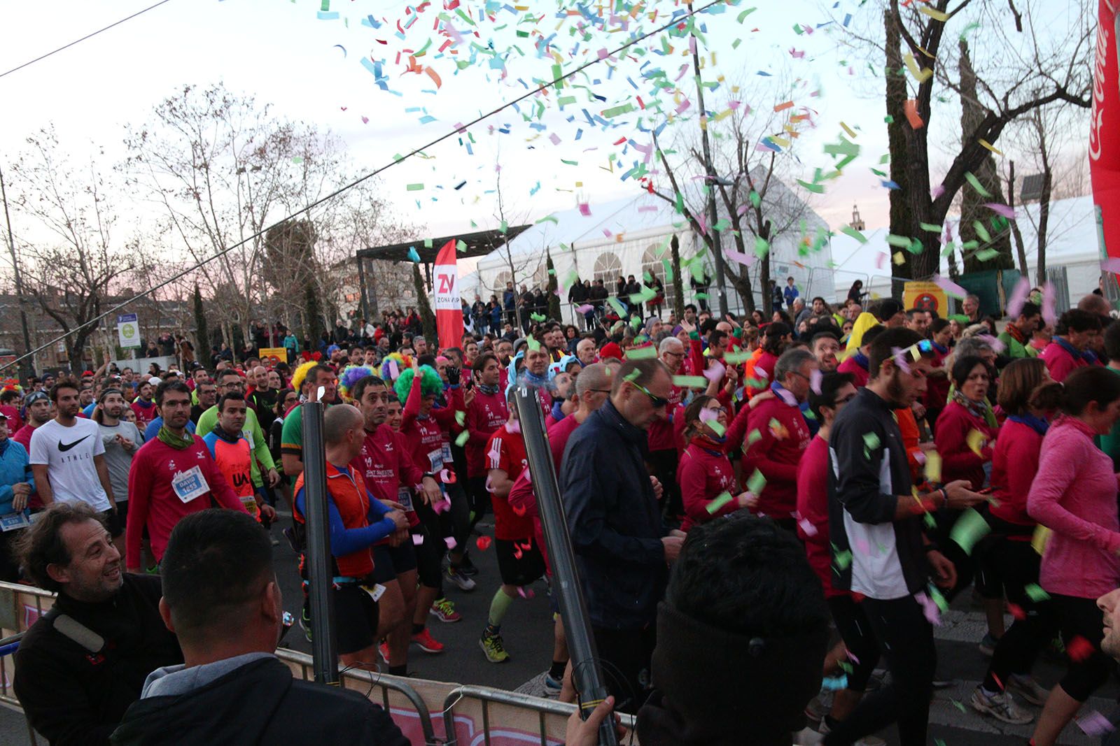 Cursa de Sant Silvestre. Foto: Lali Álvarez