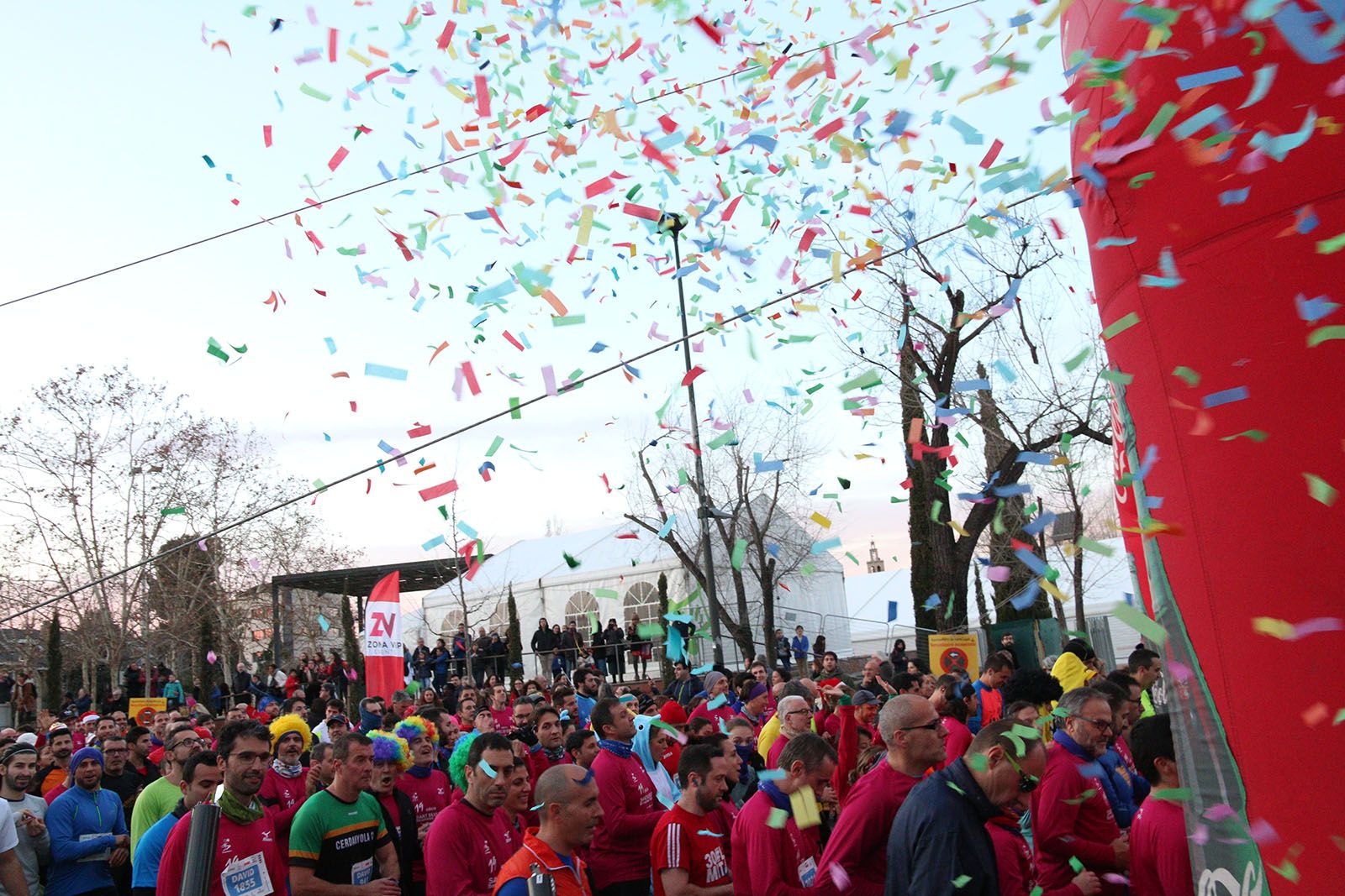 Cursa de Sant Silvestre. Foto: Lali Álvarez