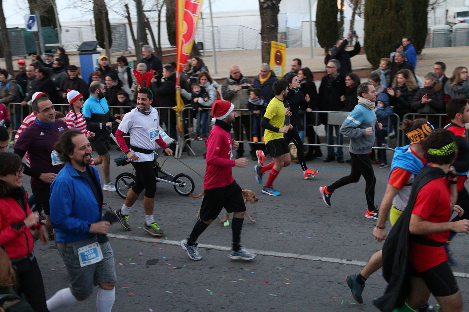 Cursa de Sant Silvestre. Foto: Lali Álvarez