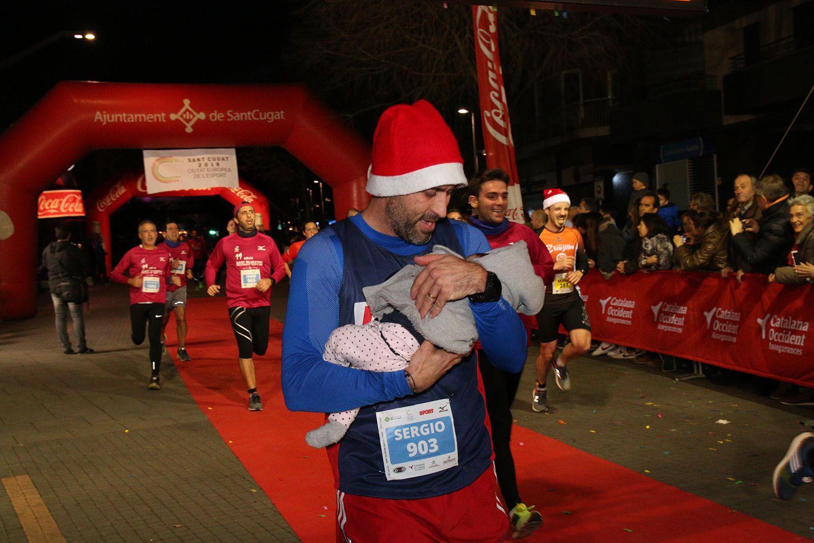 Cursa de Sant Silvestre. Foto: Lali Álvarez