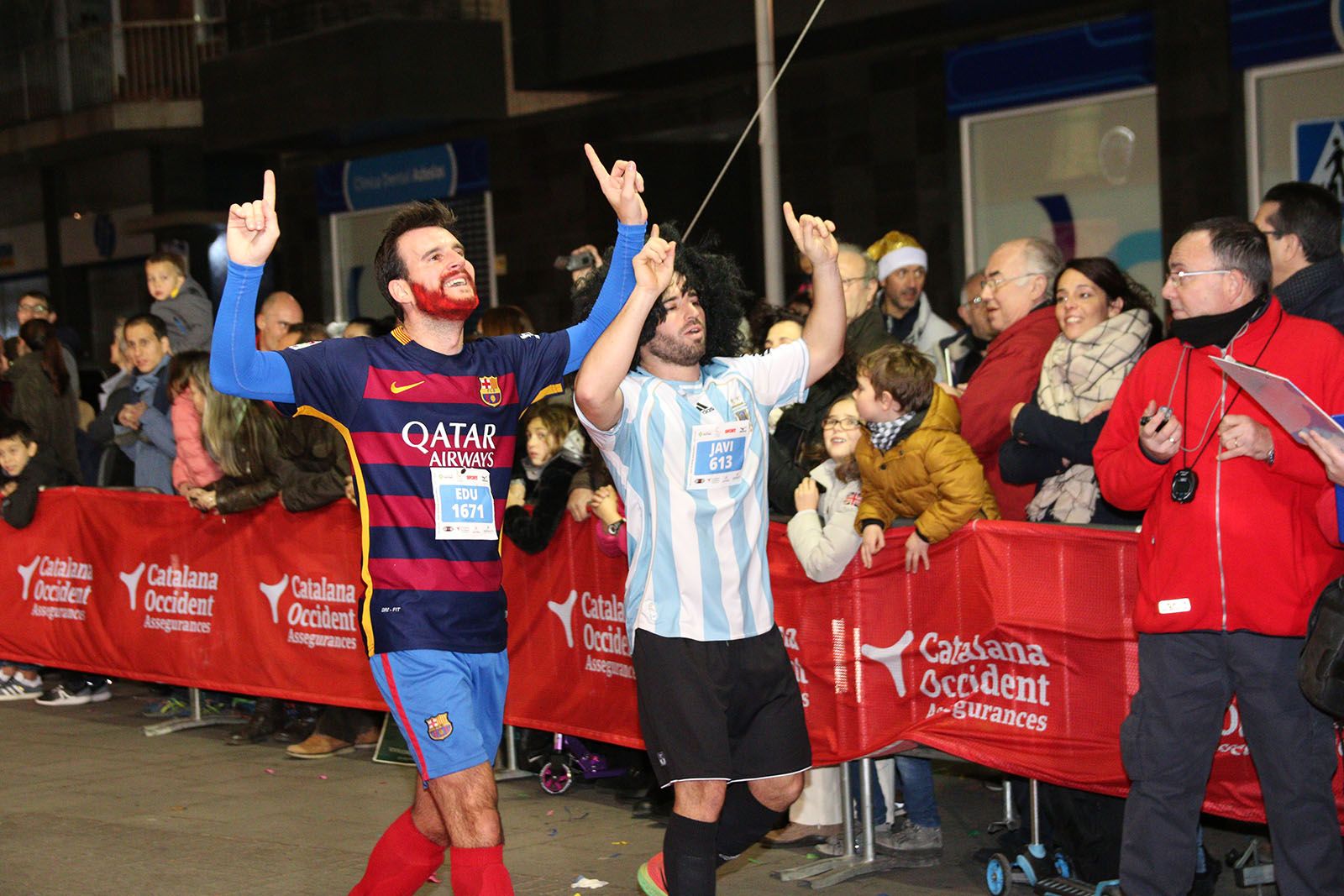 Cursa de Sant Silvestre. Foto: Lali Álvarez