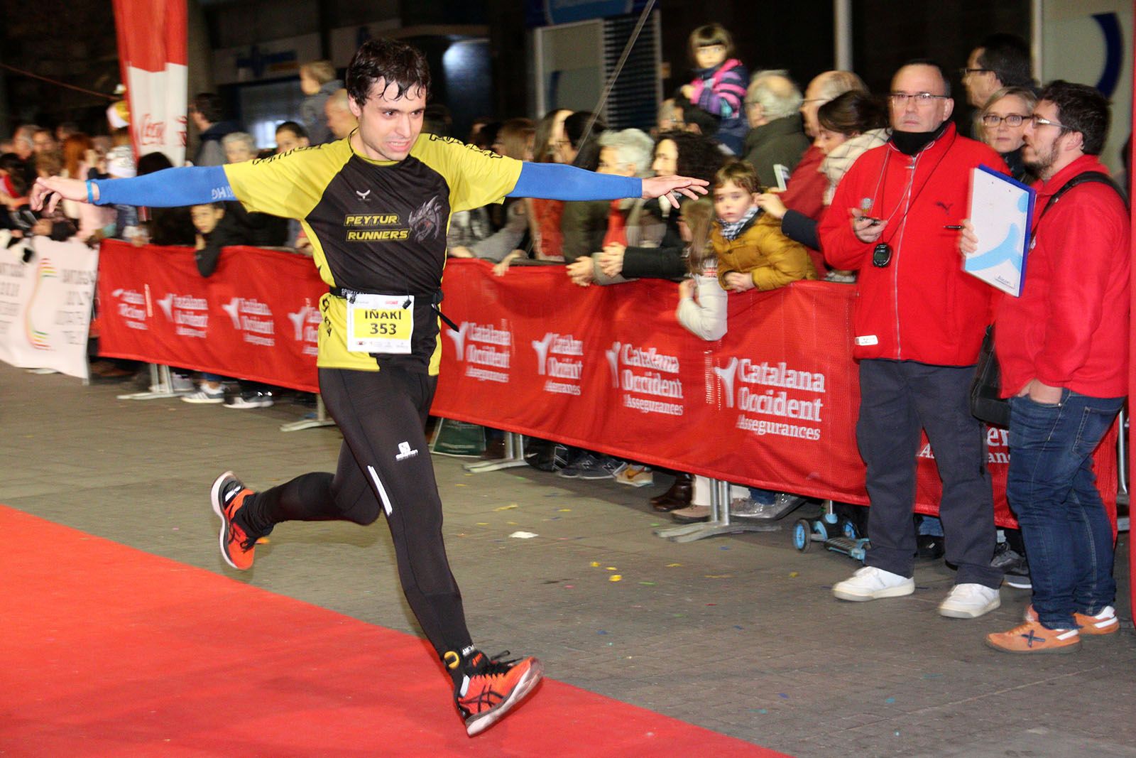 Cursa de Sant Silvestre. Foto: Lali Álvarez