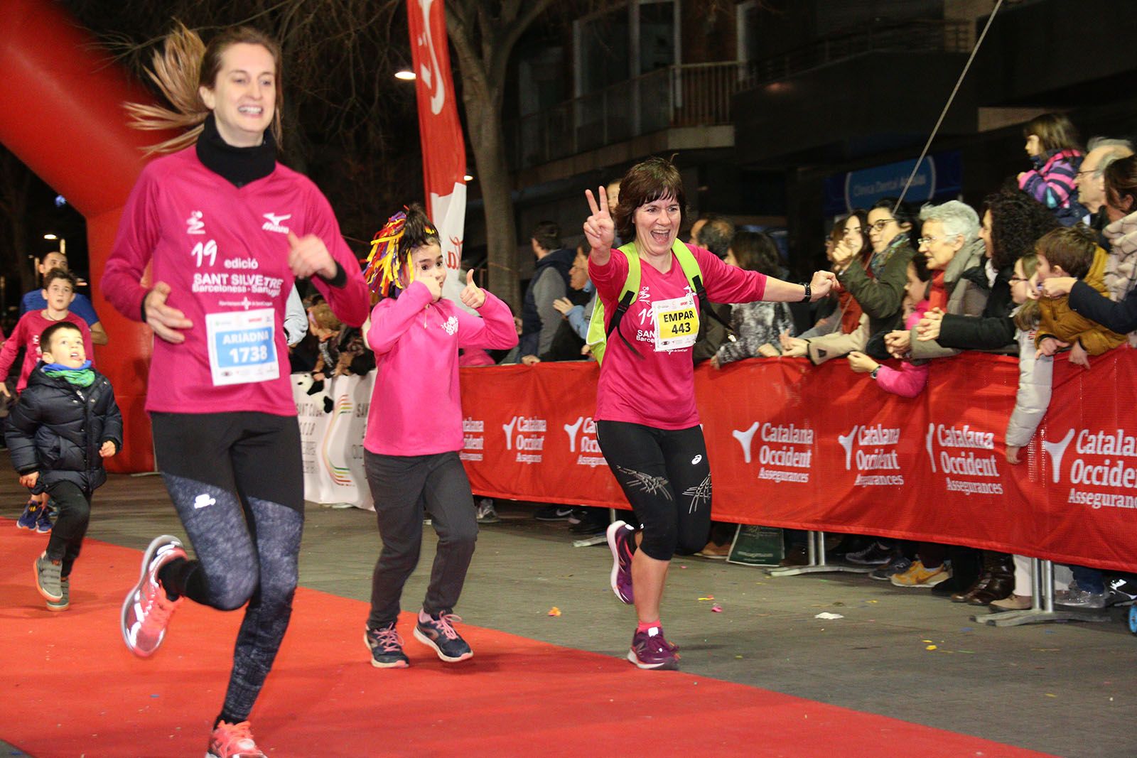 Cursa de Sant Silvestre. Foto: Lali Álvarez