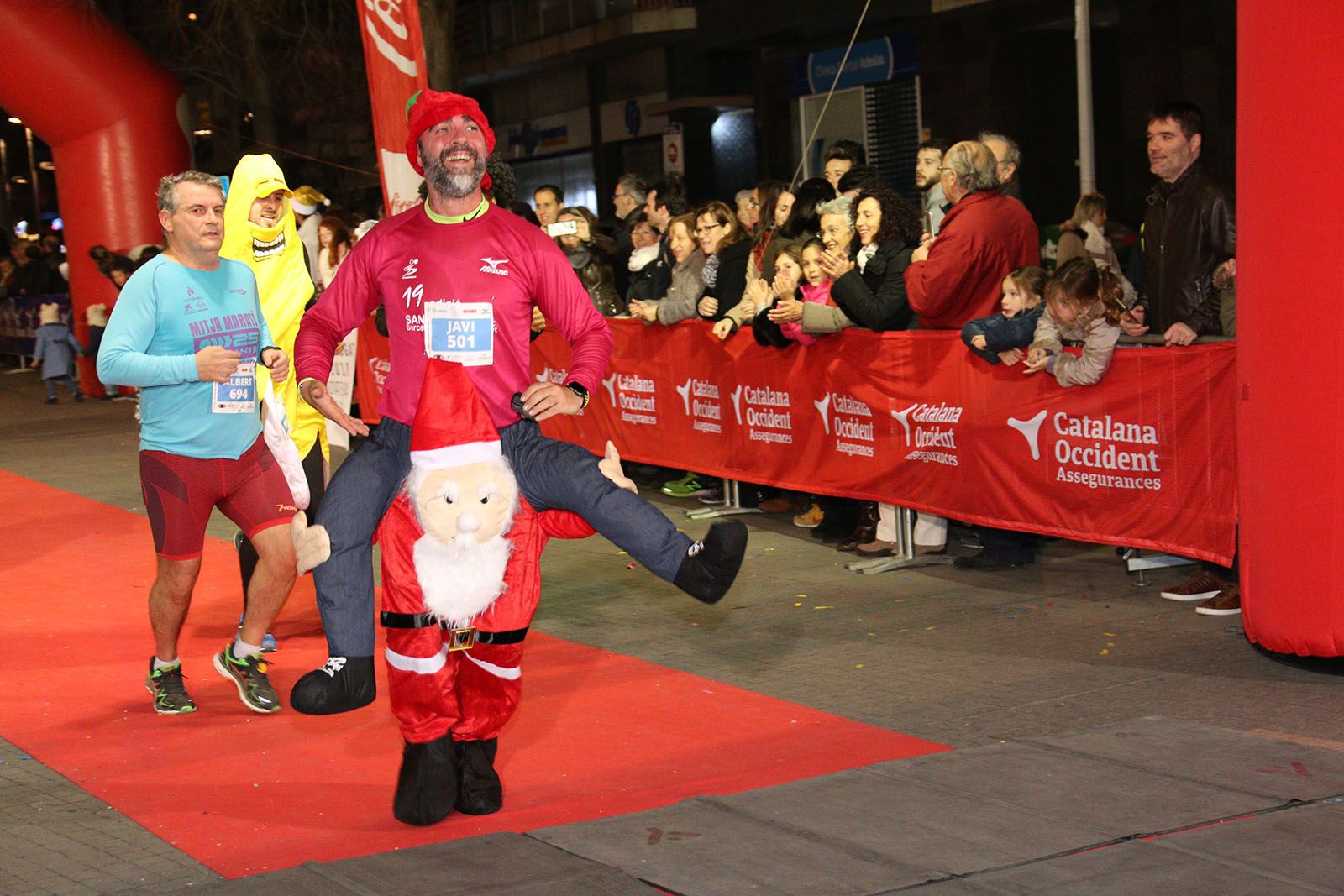 Cursa de Sant Silvestre. Foto: Lali Álvarez