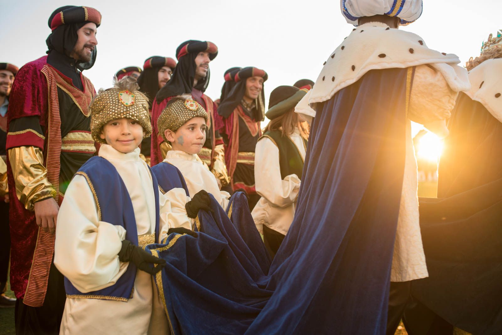 La cavalcada dels Reis d'Orient a Mirasol. FOTO: Oscar Bayona 