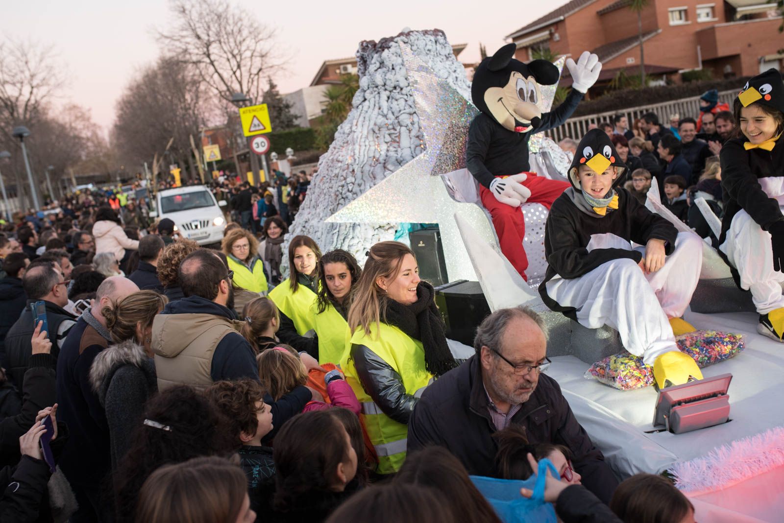La cavalcada dels Reis d'Orient a Mirasol. FOTO: Oscar Bayona 
