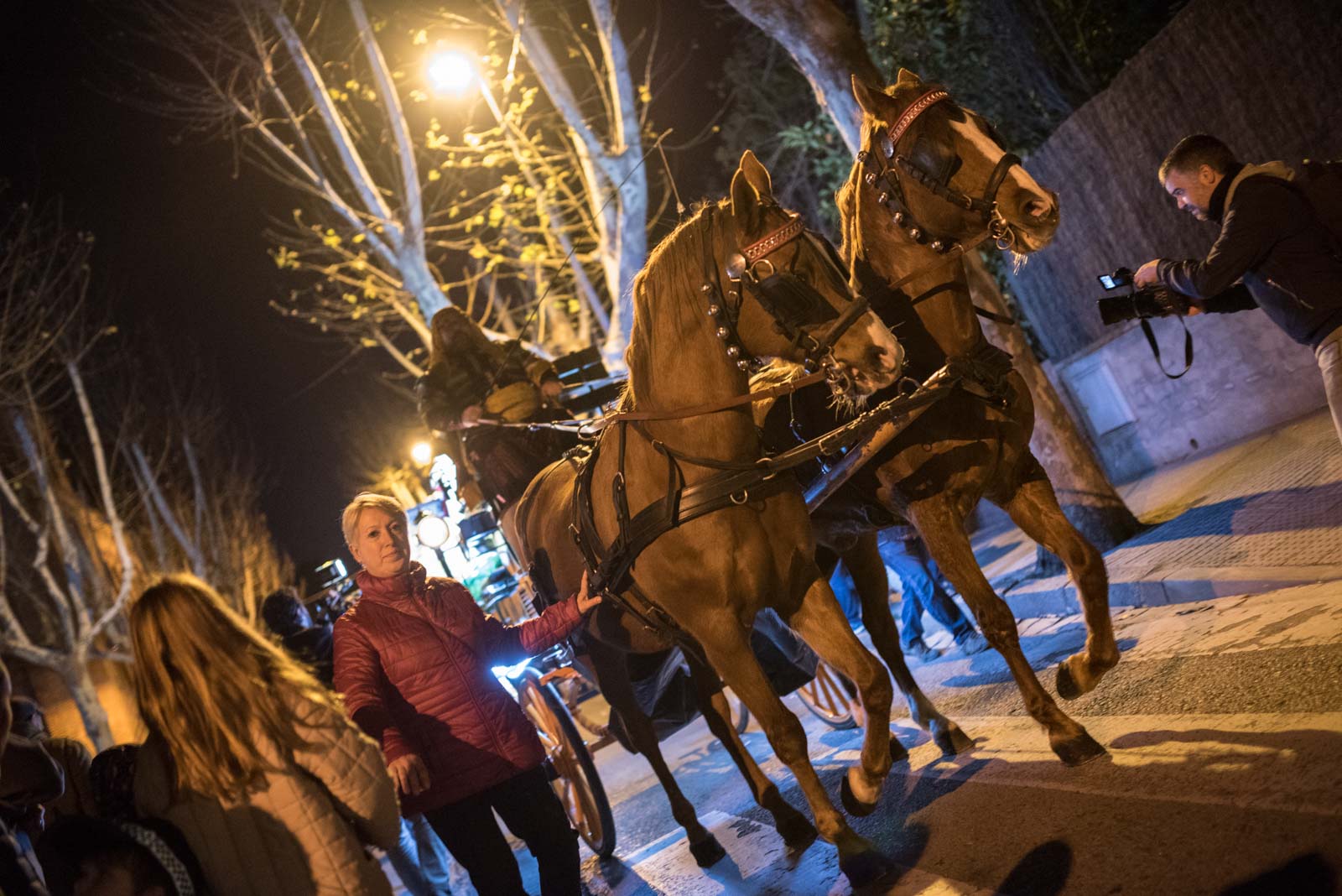 La cavalcada dels Reis d'Orient a Valldoreix. FOTO: Oscar Bayona 