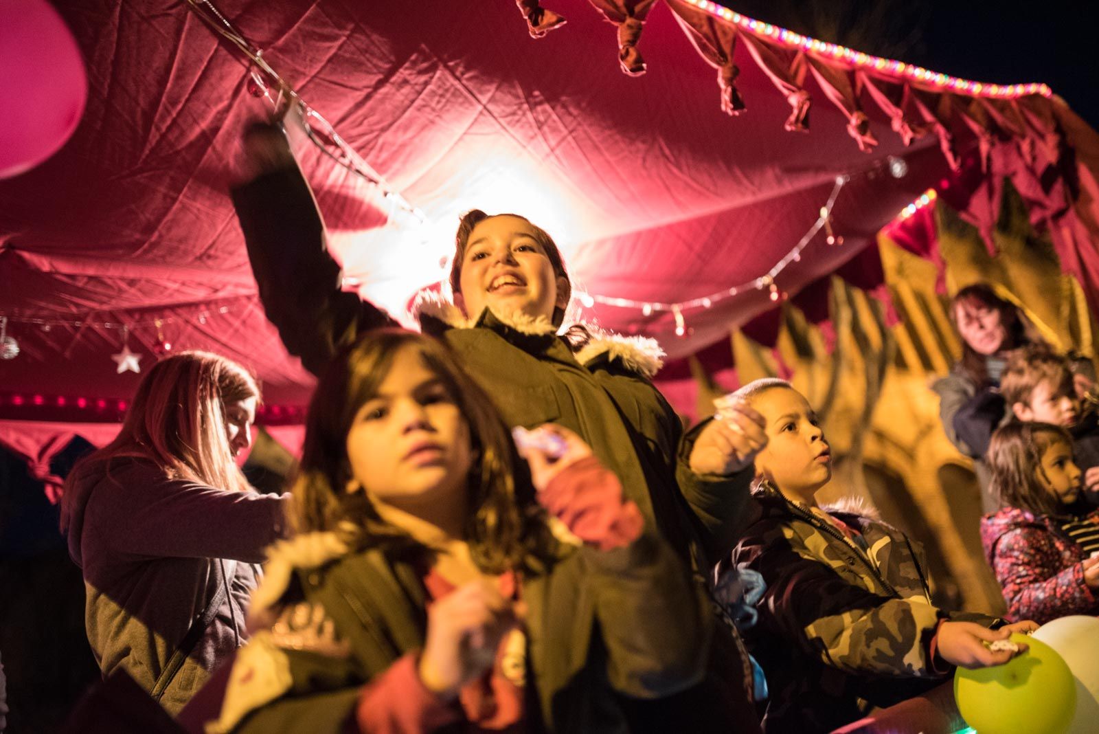 La cavalcada dels Reis d'Orient a Valldoreix. FOTO: Oscar Bayona 