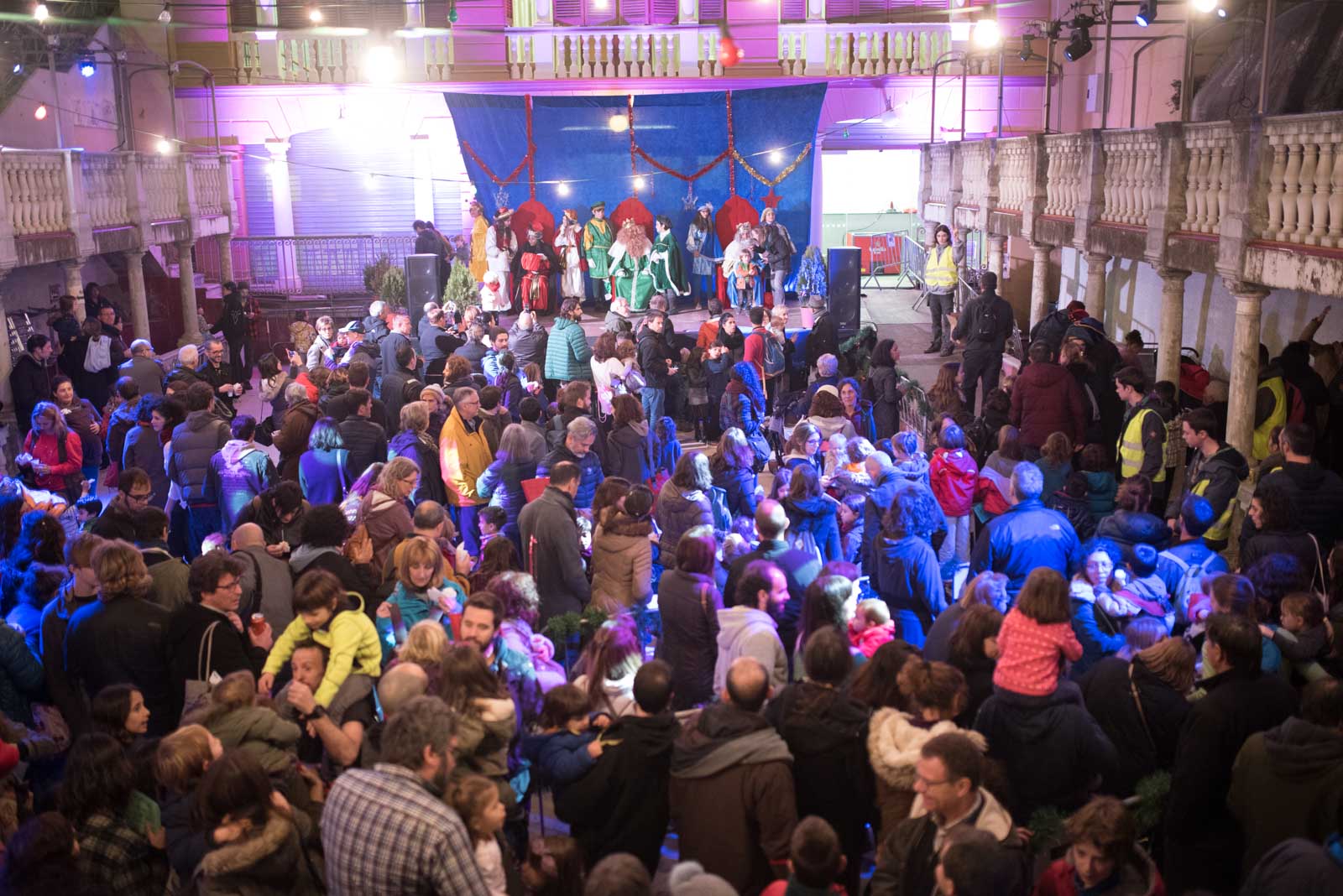 La cavalcada dels Reis d'Orient a La Floresta. FOTO: Oscar Bayona