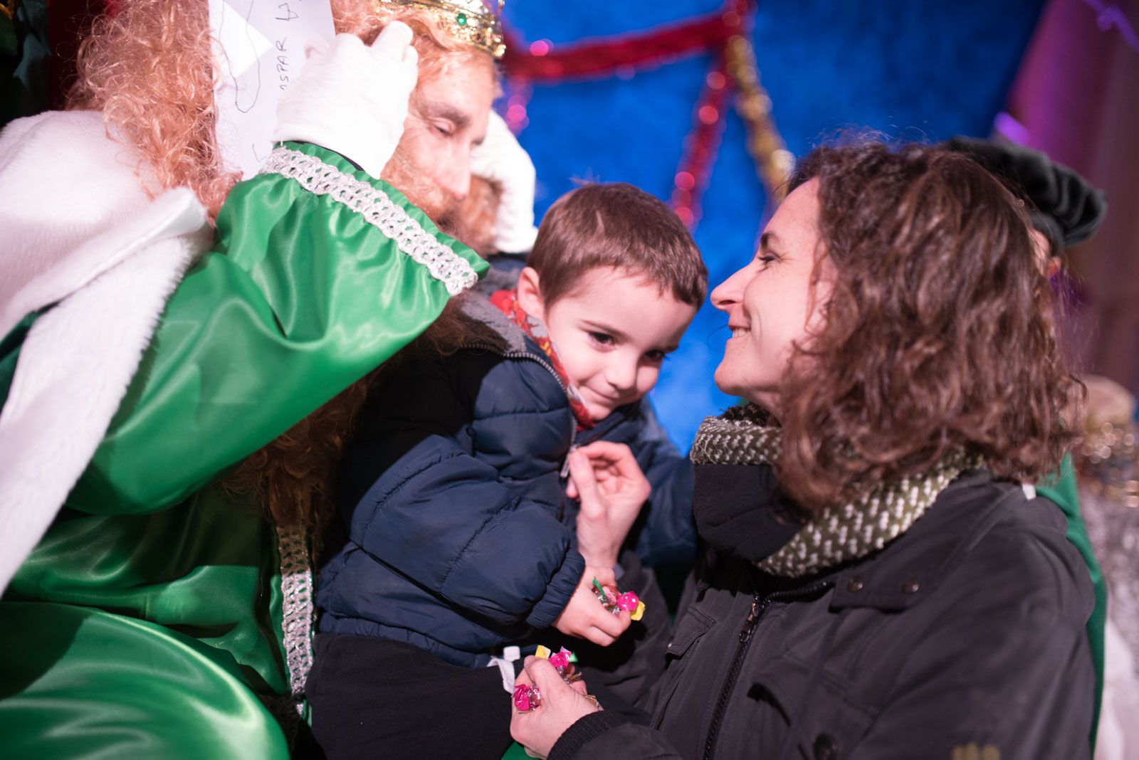 La cavalcada dels Reis d'Orient a La Floresta. FOTO: Oscar Bayona 