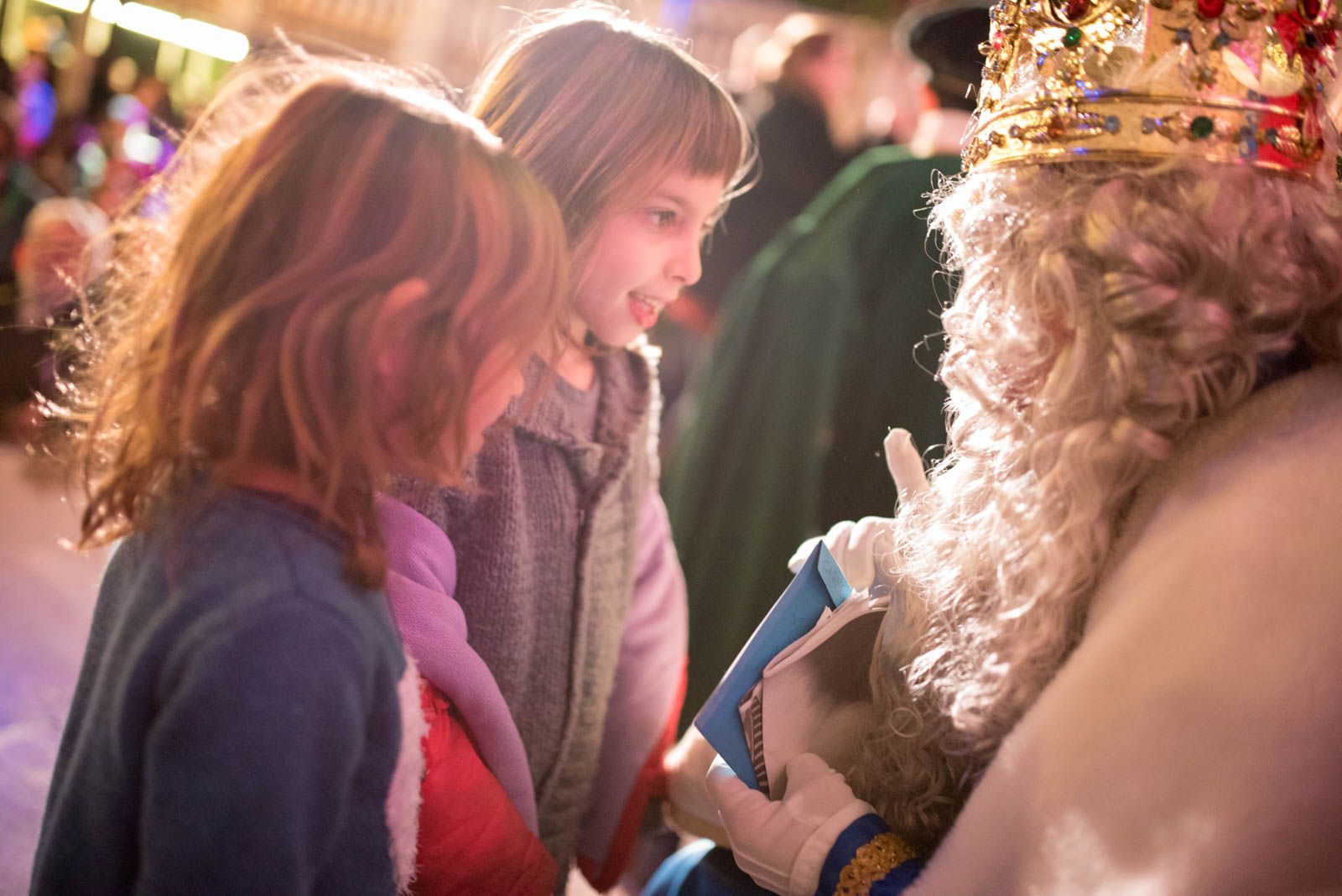 La cavalcada dels Reis d'Orient a La Floresta. FOTO: Oscar Bayona 