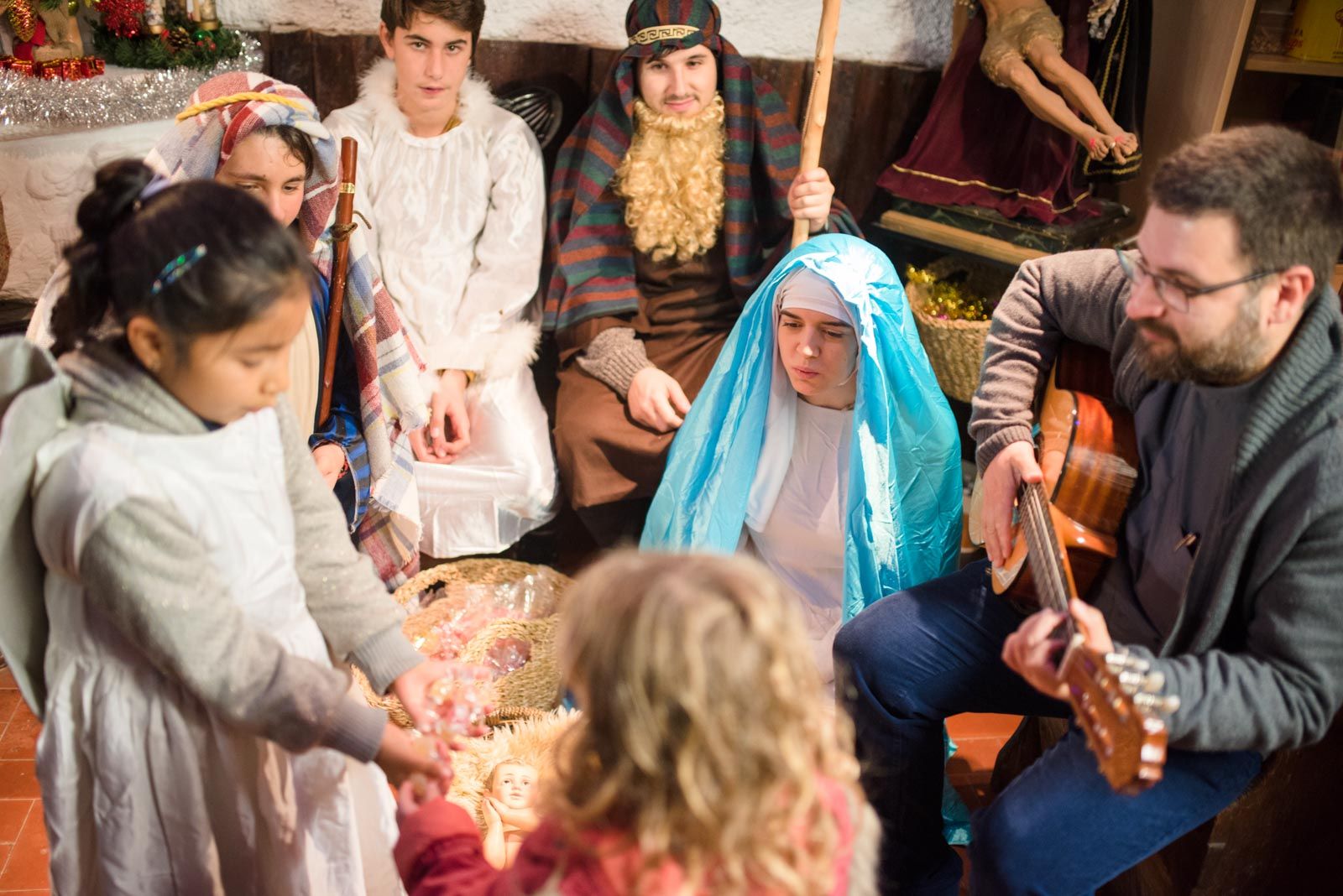 La cavalcada dels Reis d'Orient a Les Planes. FOTO: Oscar Bayona