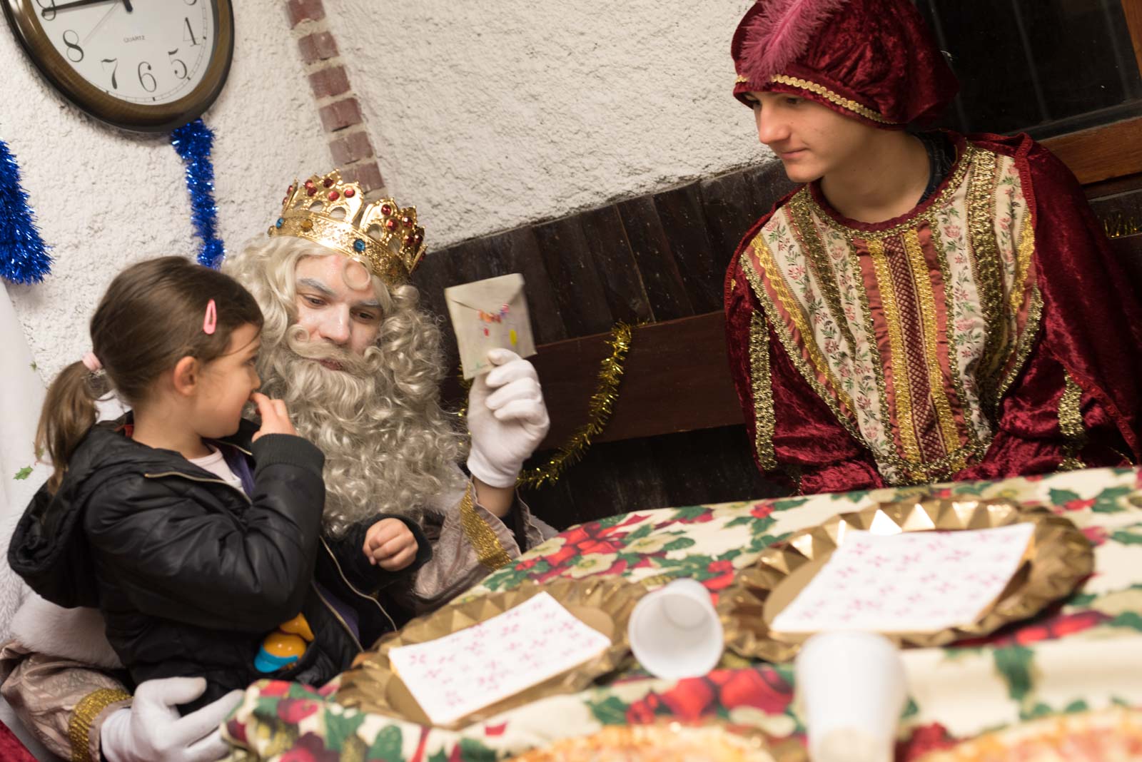 La cavalcada dels Reis d'Orient a Les Planes. FOTO: Oscar Bayona 