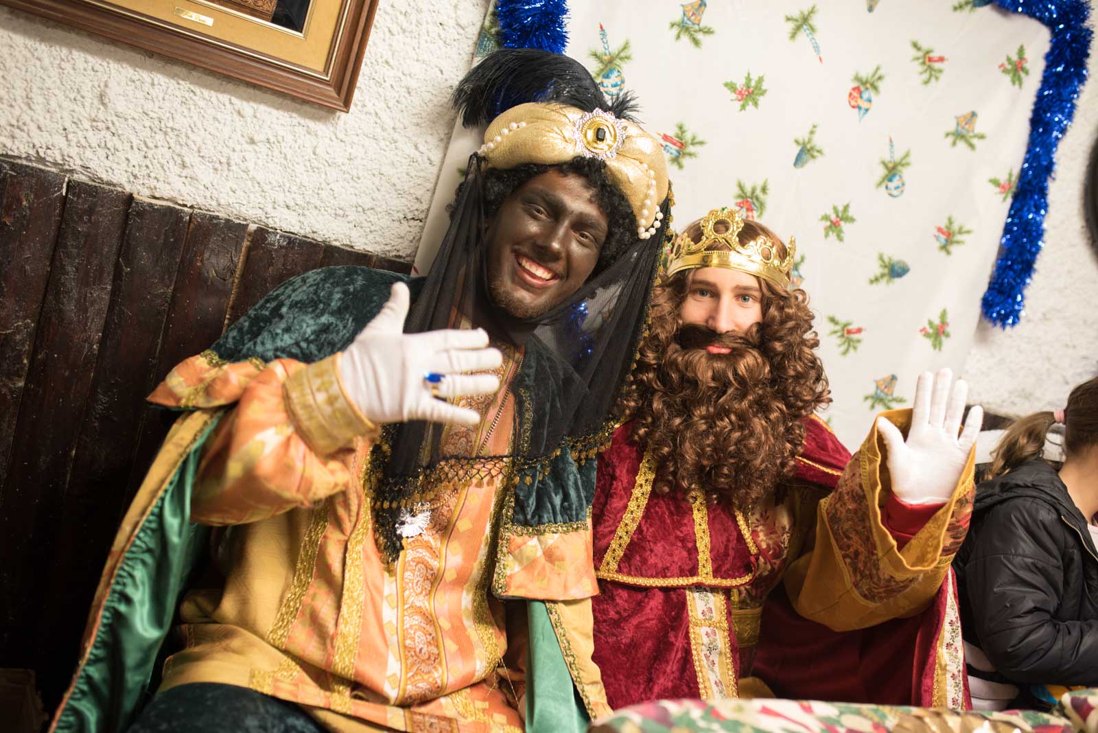 La cavalcada dels Reis d'Orient a Les Planes. FOTO: Oscar Bayona