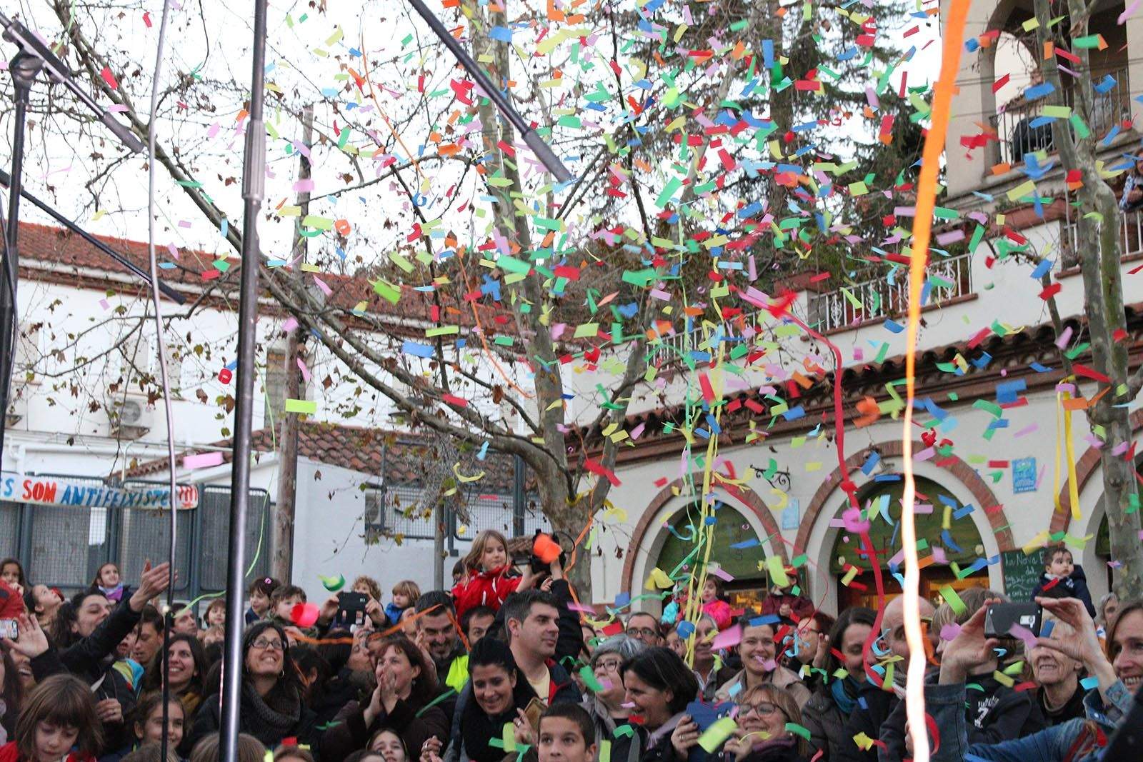 La cavalcada dels Reis d'Orient a La Floresta. FOTO: Lali Álvarez