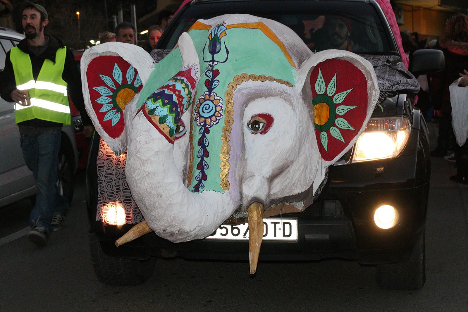 La cavalcada dels Reis d'Orient a La Floresta. FOTO: Lali Álvarez