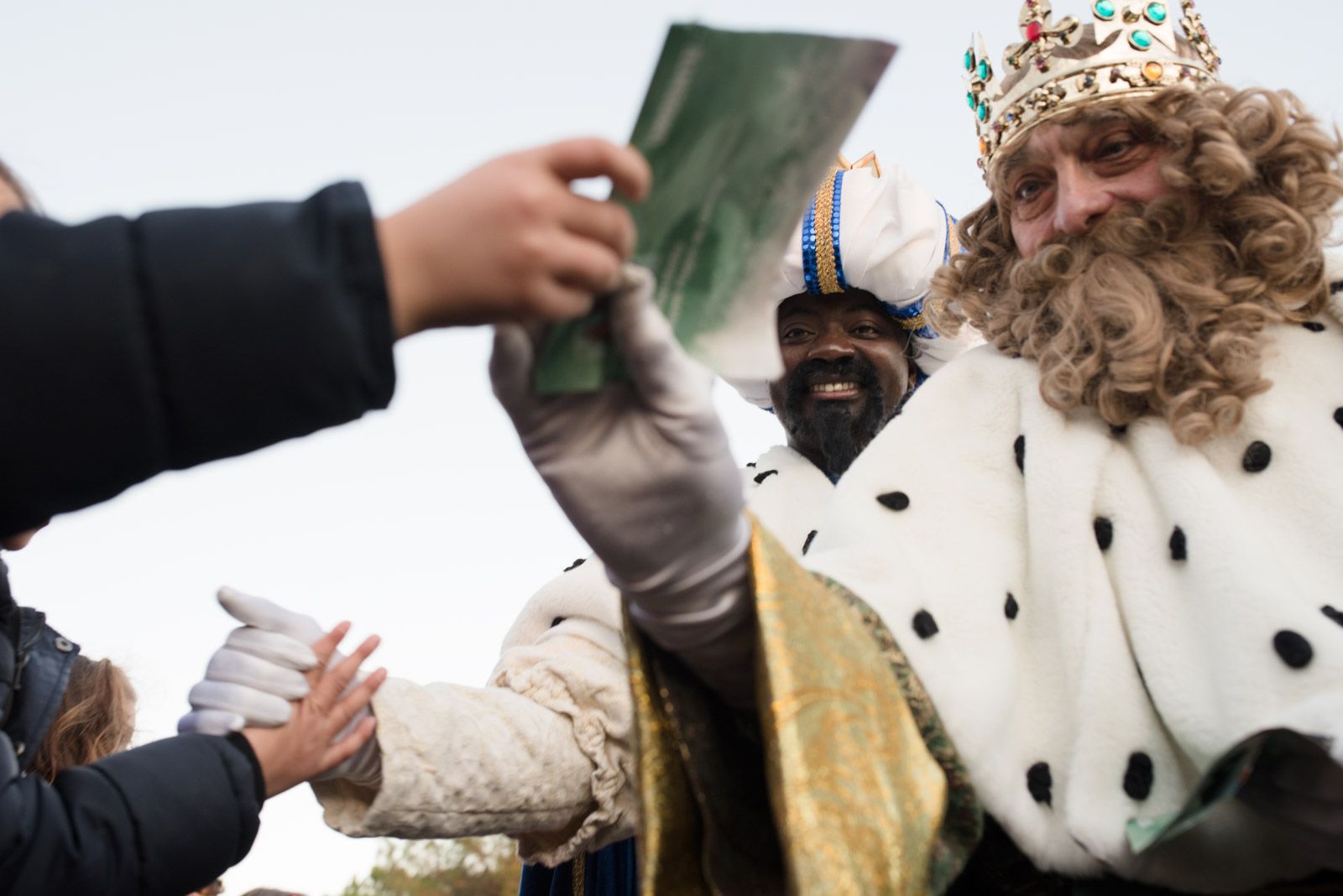 La cavalcada dels Reis d'Orient a Mirasol. FOTO: Oscar Bayona