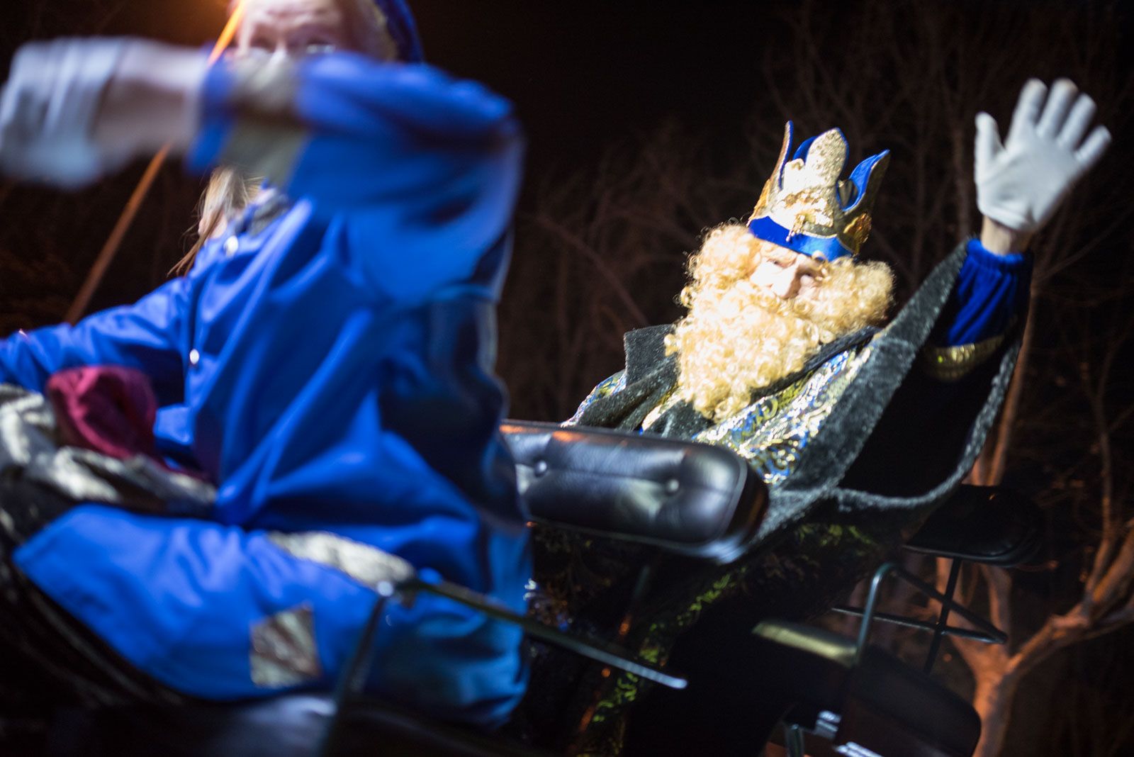 La cavalcada dels Reis d'Orient a Valldoreix. FOTO: Oscar Bayona