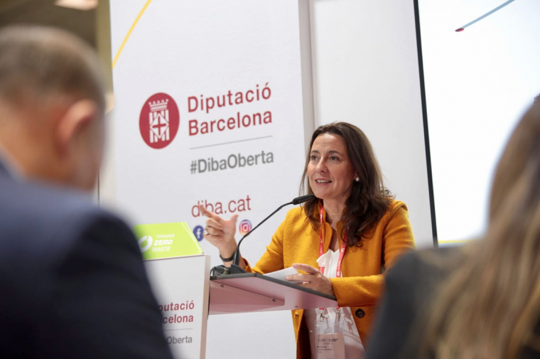 Mercè Conesa, presidenta de la Diputació i alcaldessa de Sant Cugat FOTO: Cedida