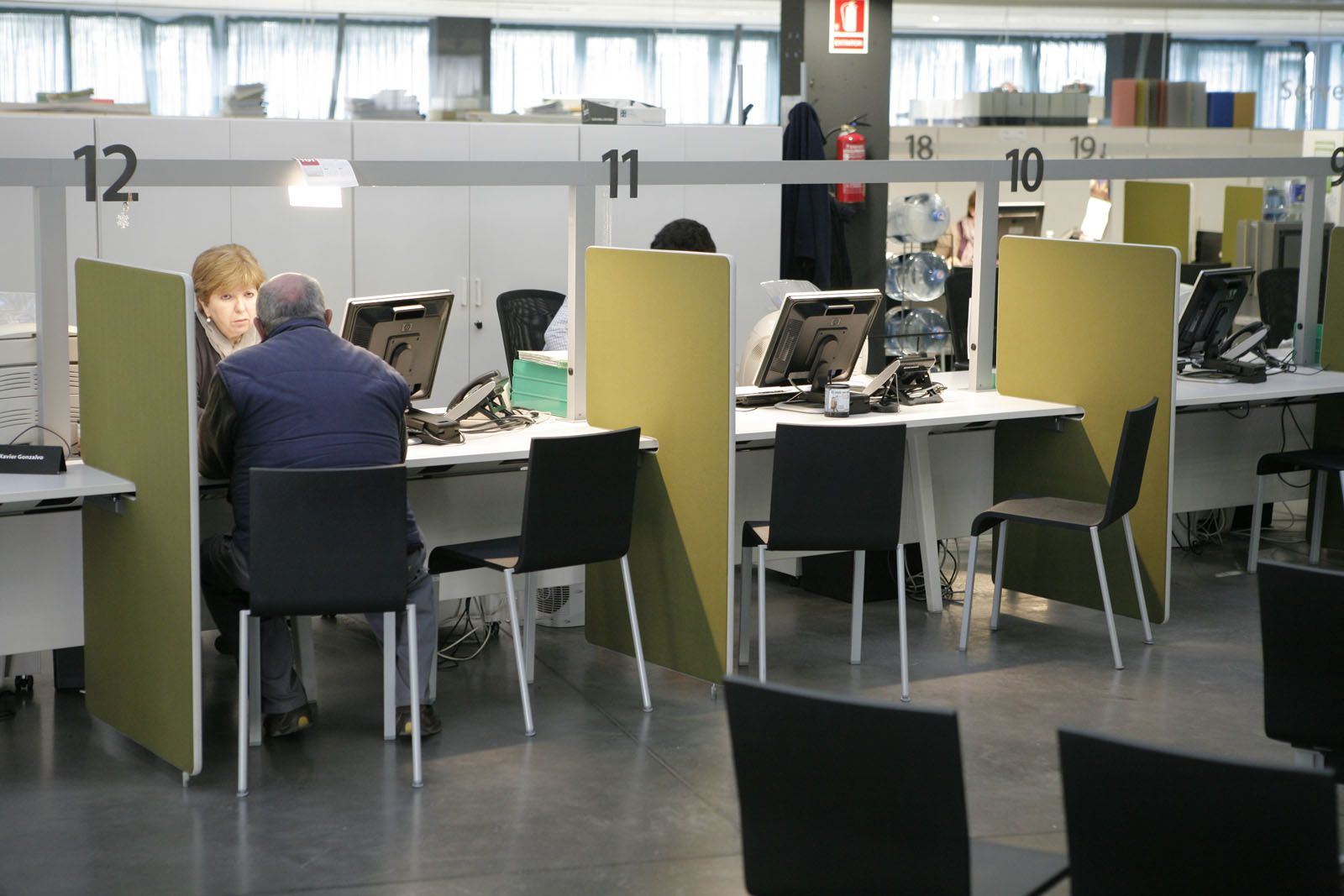L'Ajuntament de Sant Cugat, per dins. FOTO: Artur Ribera