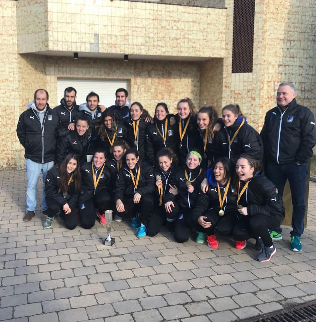 El Junior FC femení, campió de Catalunya d'hoquei sala. FOTO: Junior FC