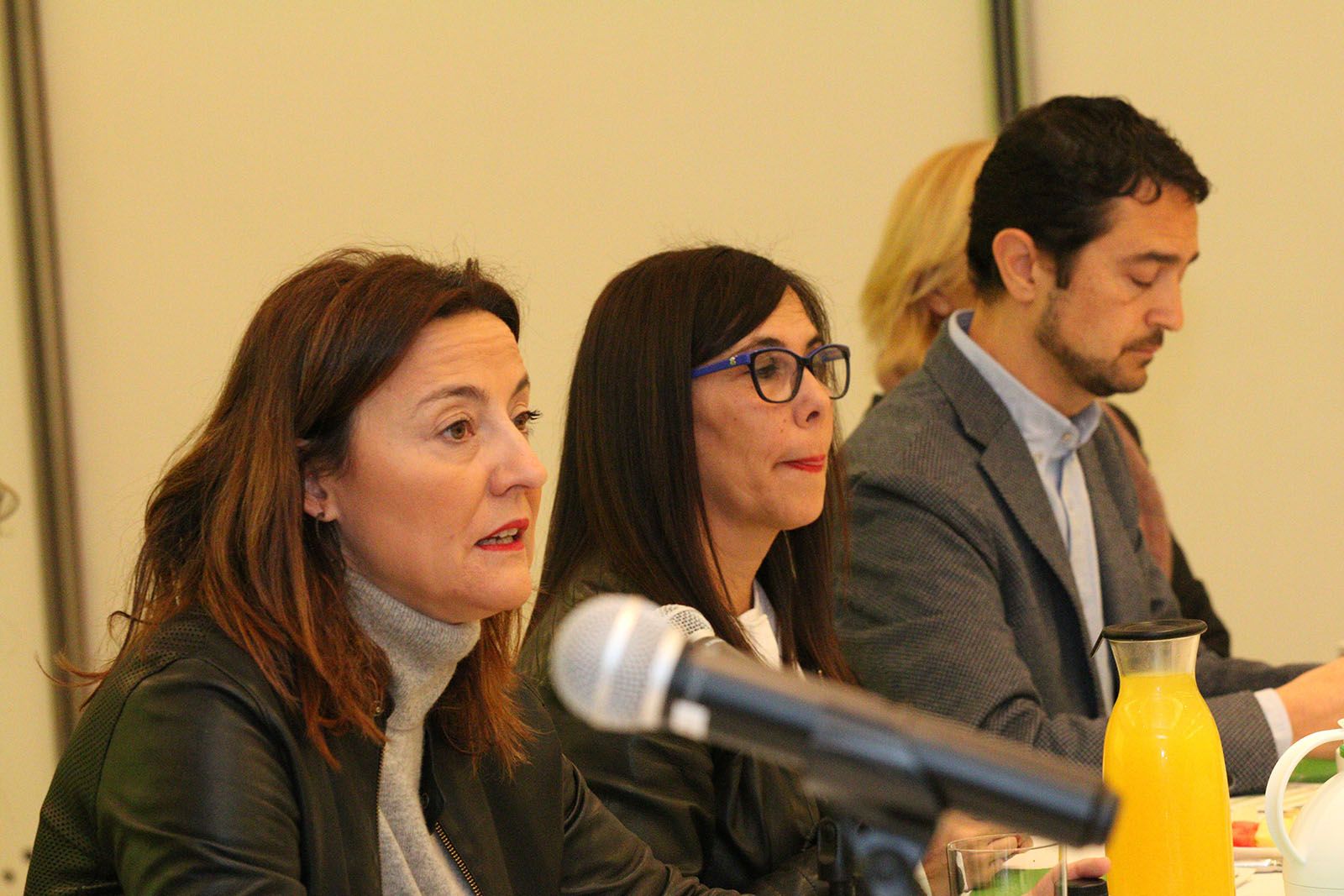 Esmorzar de balanç d'any amb l'alcaldessa. Foto: Lali Álvarez