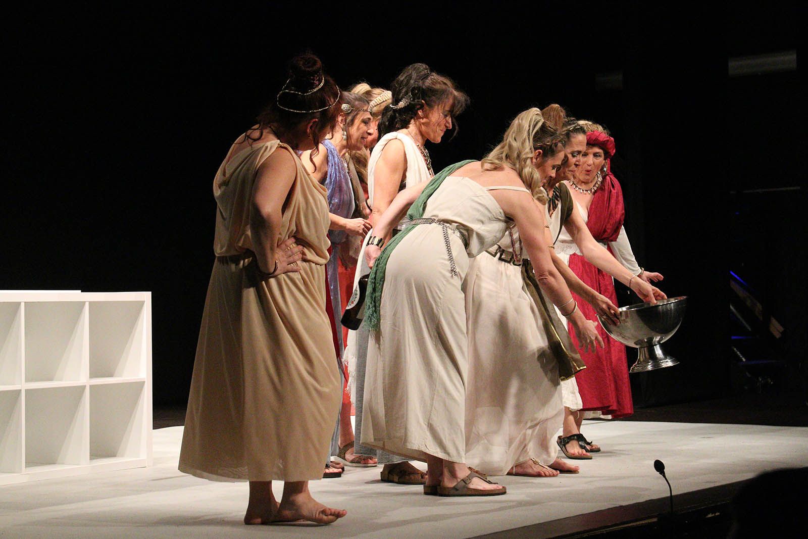 Teatre " Lisistrata amb Les Xandrines a Mira-sol. Foto: Lali Álvarez