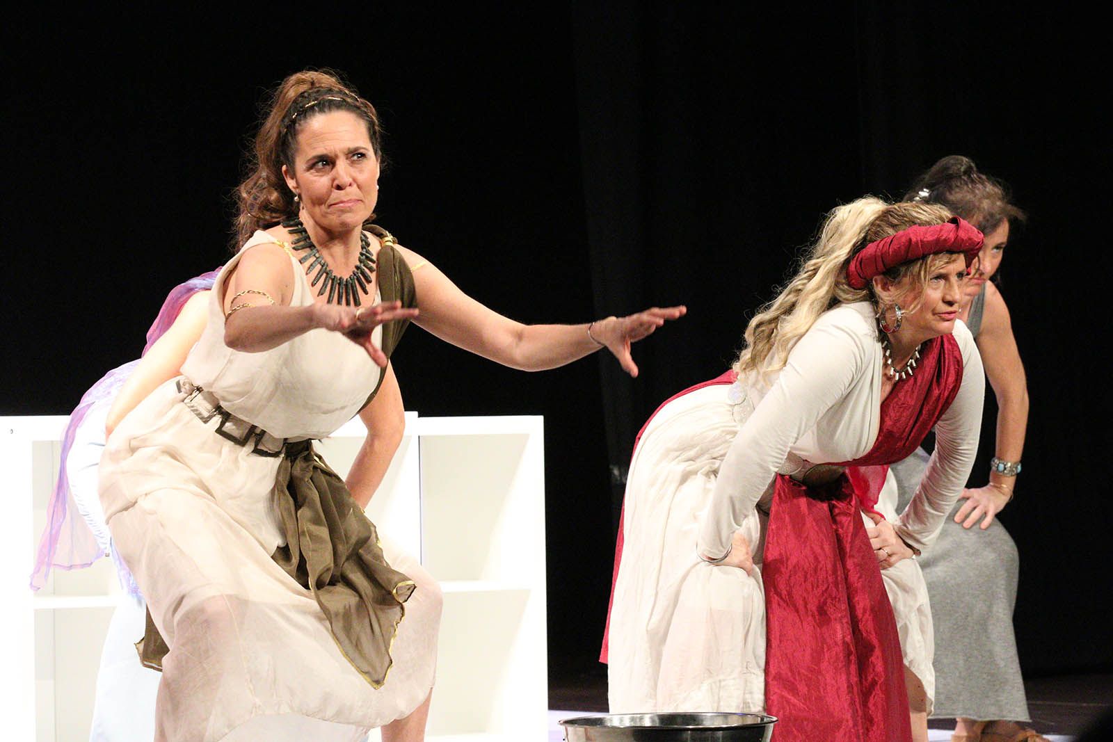 Teatre " Lisistrata amb Les Xandrines a Mira-sol. Foto: Lali Álvarez