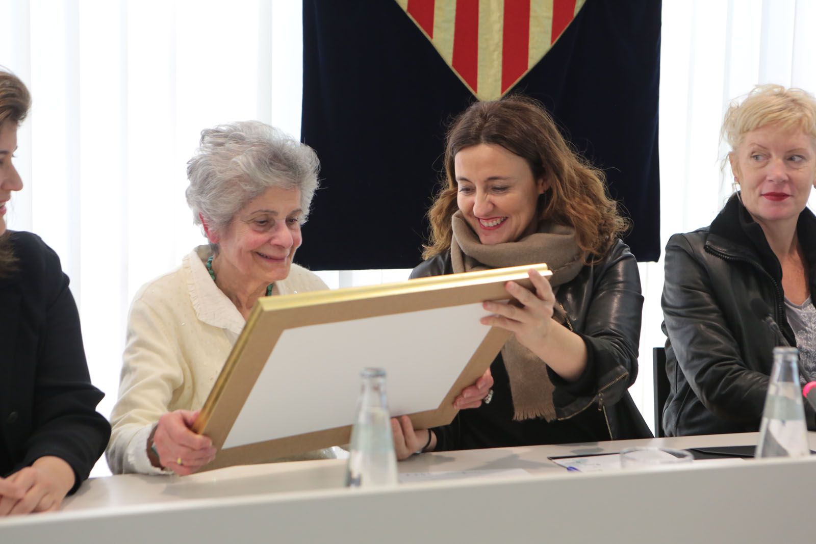 Mari Lola Soler-Hasler, vídua del pintor Rudolf Häsler. FOTO: Arxiu