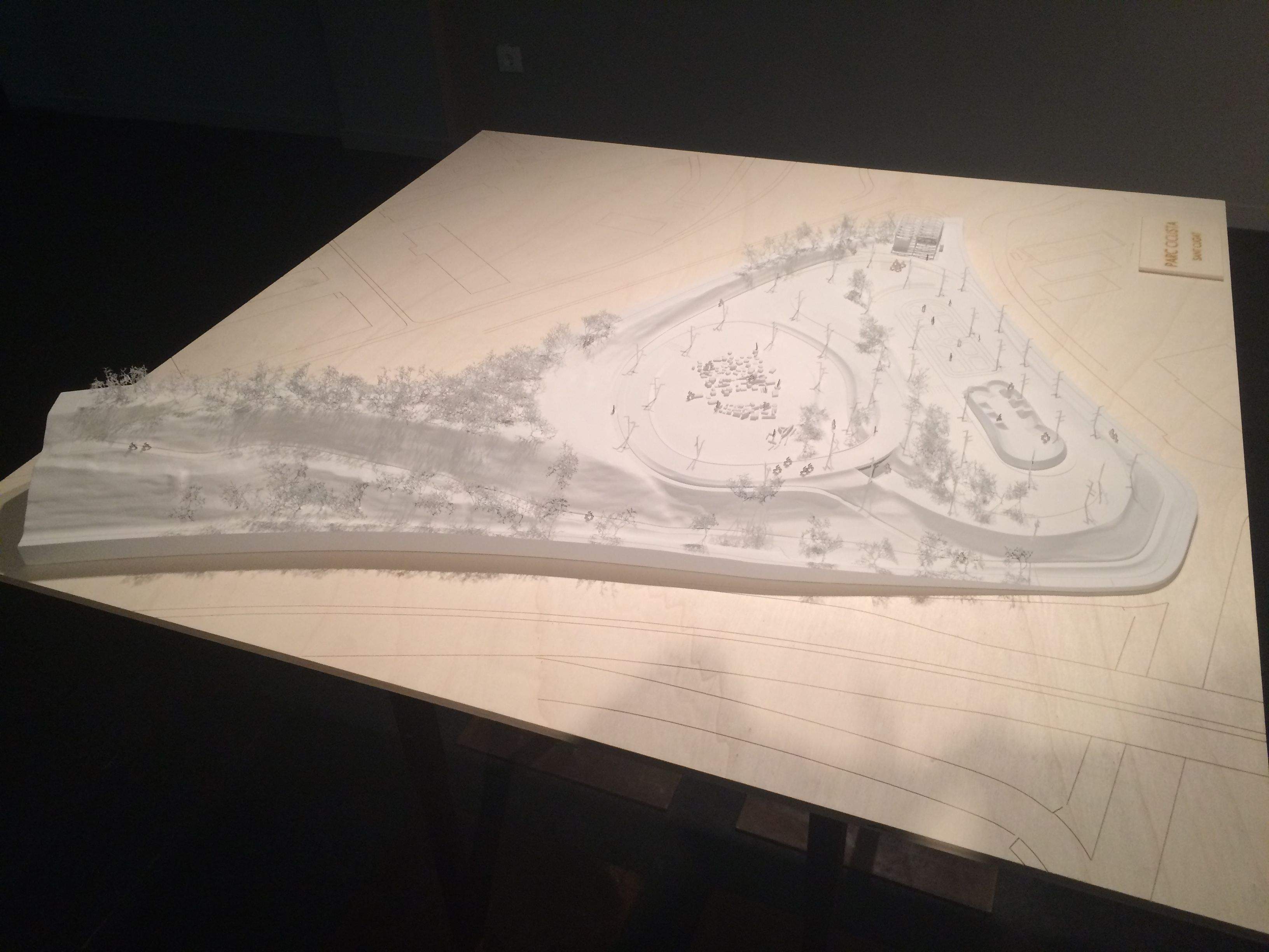 Aquest és l'avantprojecte del bike park que ha dissenyat la Unió Ciclista Sant Cugat. FOTO: Àlex López Puig