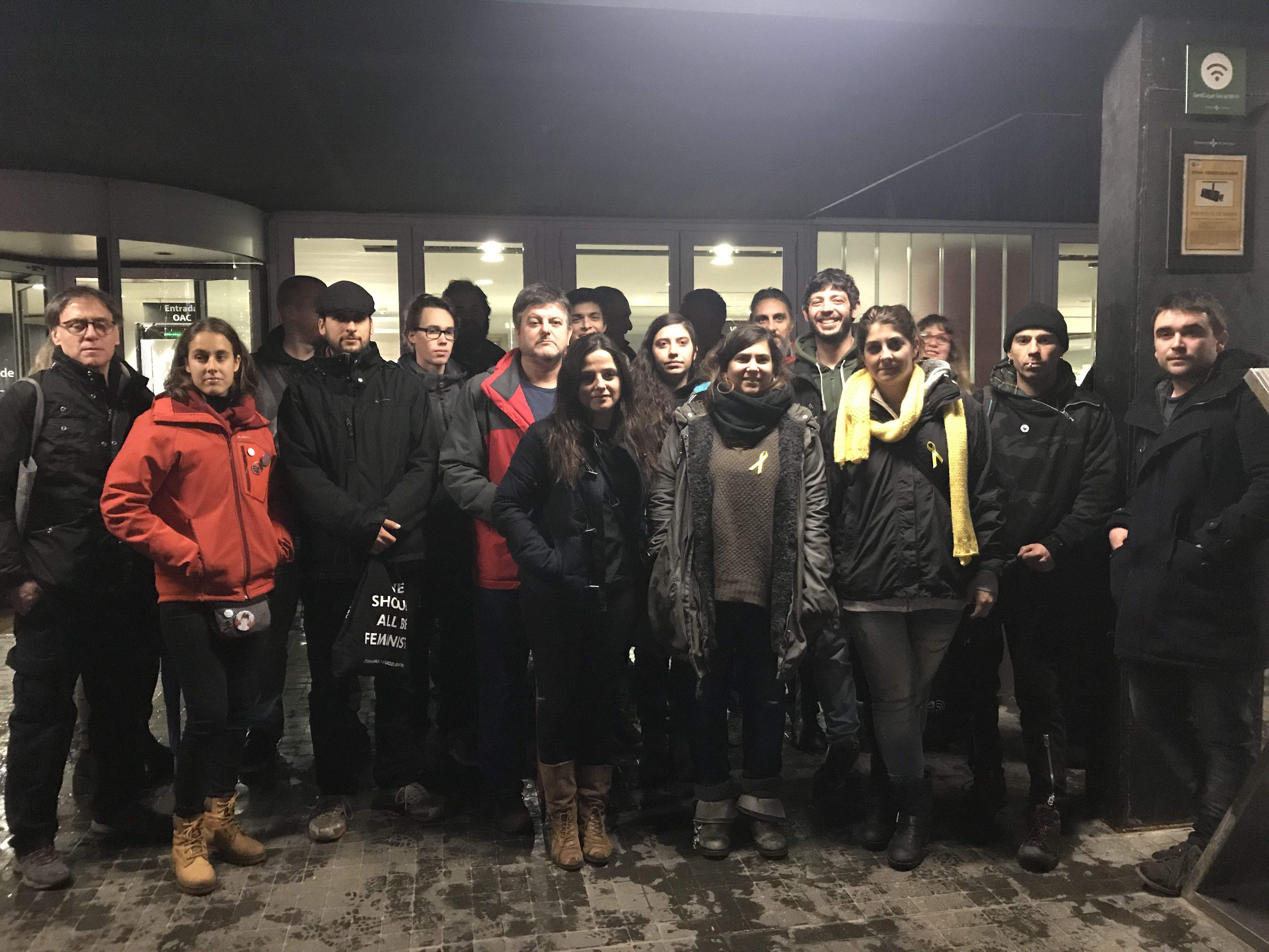 Laura Gené al centre de la imatge FOTO: M. Puente 