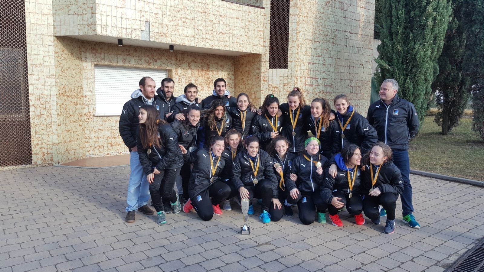 El Junior FC femení juga el Campionat d'Espanya d'hoquei sala. FOTO: Junior FC