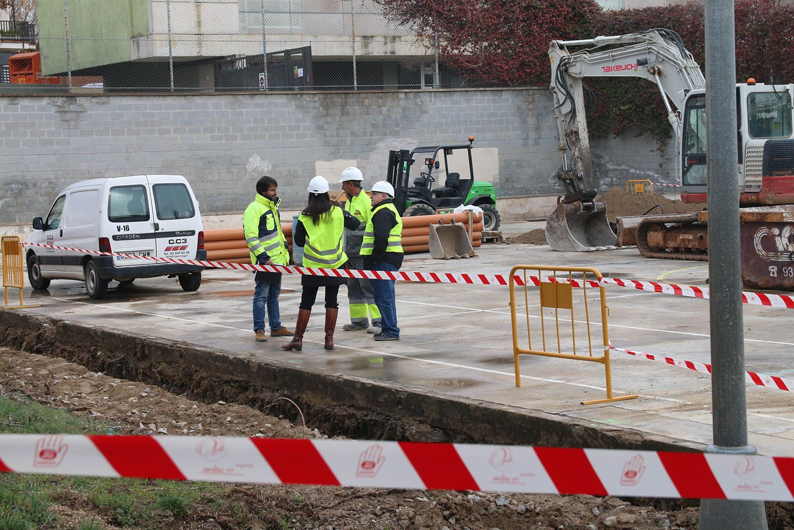 Les obres van a càrrec de l'empresa de Sant Cugat CiC3, i costaran 143.000 euros. FOTO: Lali Álvarez