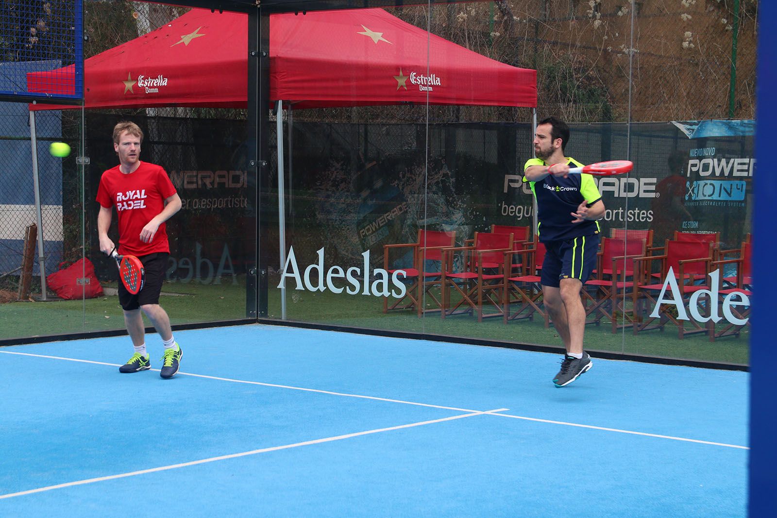 Jordi Juan i David Luque, campions al Junior FC. FOTO: Lali Álvarez