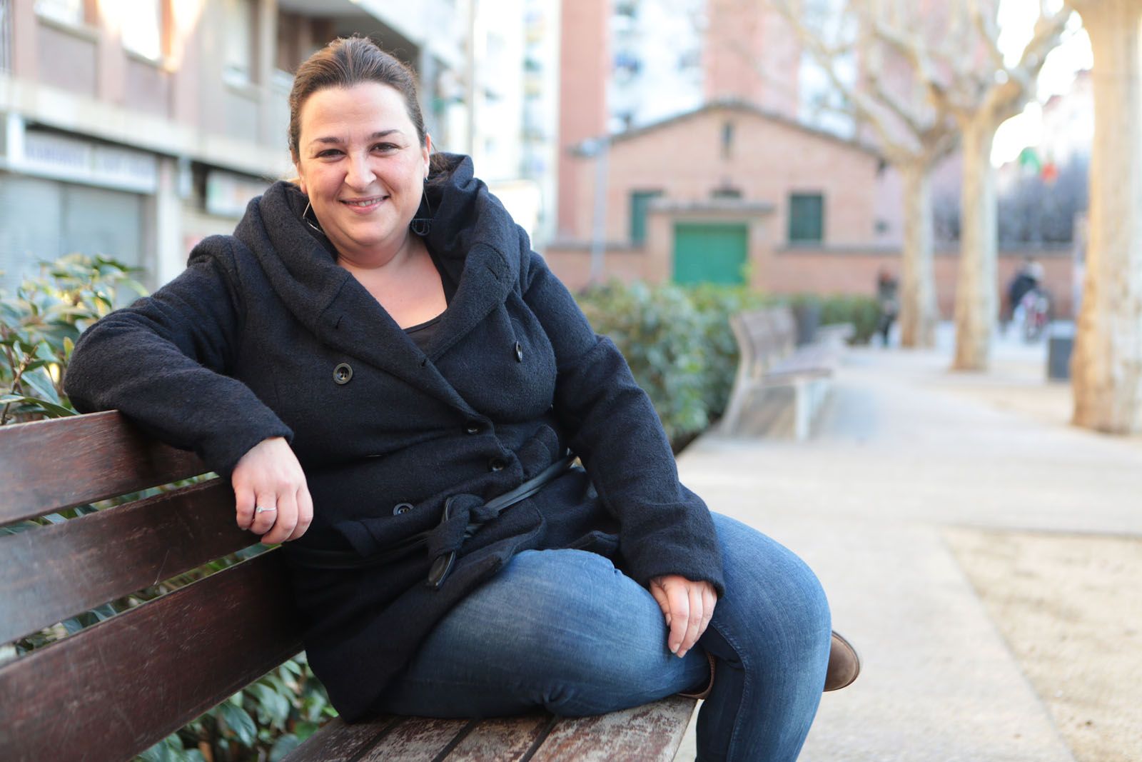Mireia Gallego, veïna del barri de Sant Francesc-Monestir FOTO: Artur Ribera 