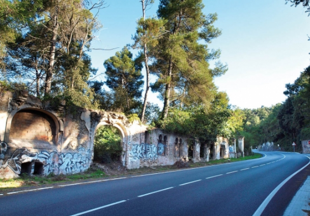 La carretera de l'Arrabassada FOTO: Artur Ribera