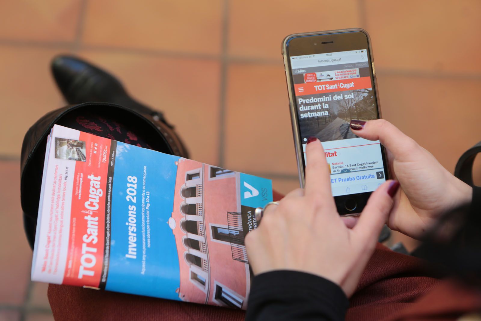 El TOT és líder tant la versió web com l'edició impresa. FOTO: Artur Ribera