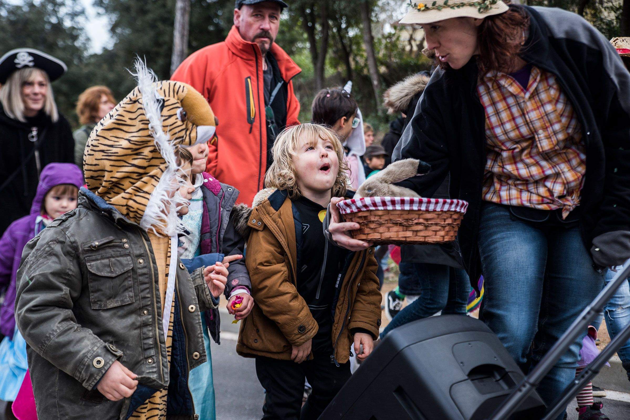 El Carnaval al barri de La Floresta. Foto: Bernat Millet