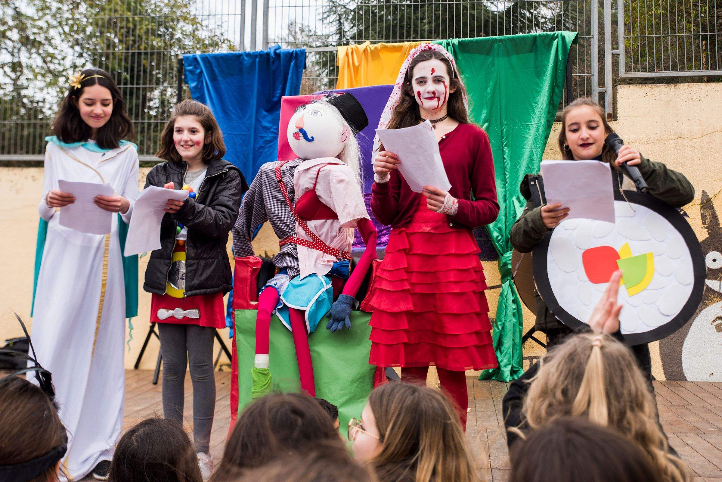 El Carnaval al barri de La Floresta. Foto: Bernat Millet