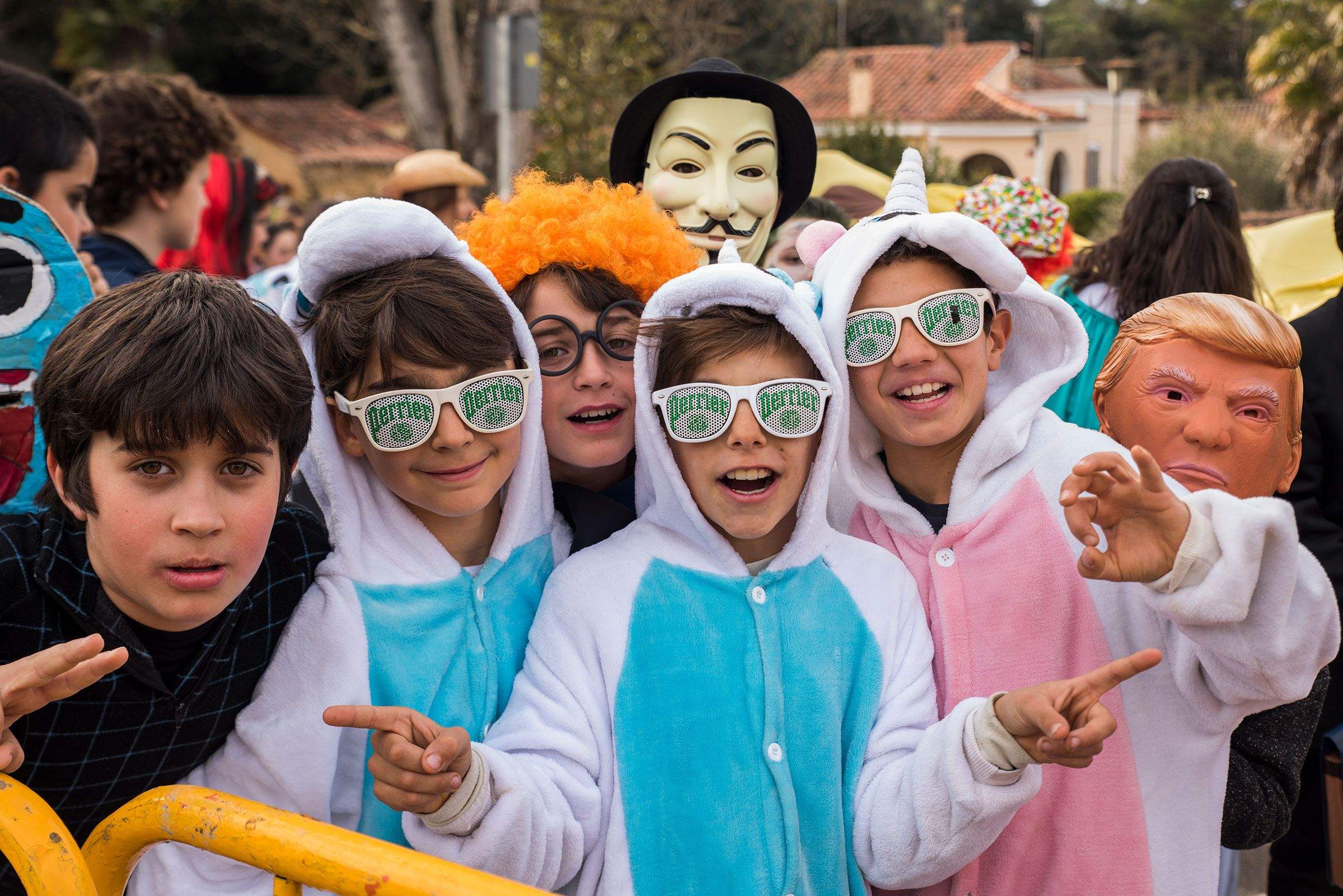 El Carnaval al barri de La Floresta. Foto: Bernat Millet