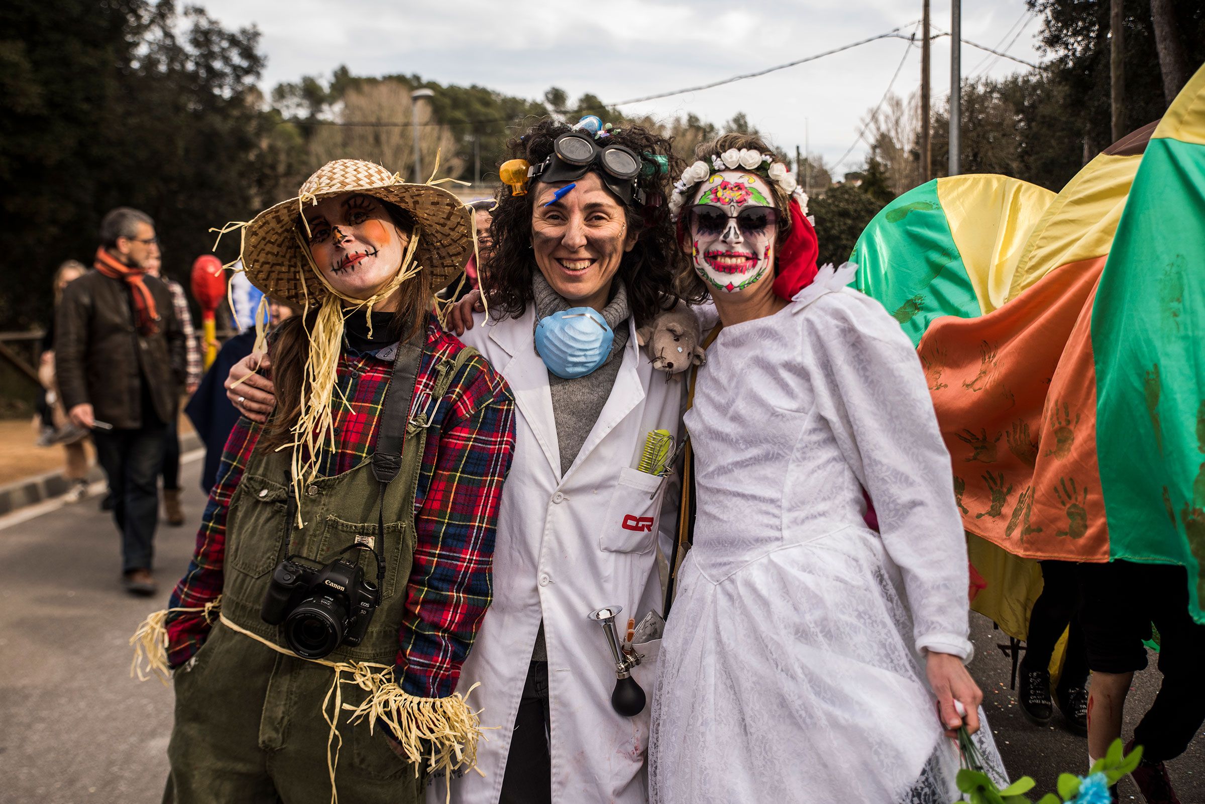 El Carnaval al barri de La Floresta. Foto: Bernat Millet
