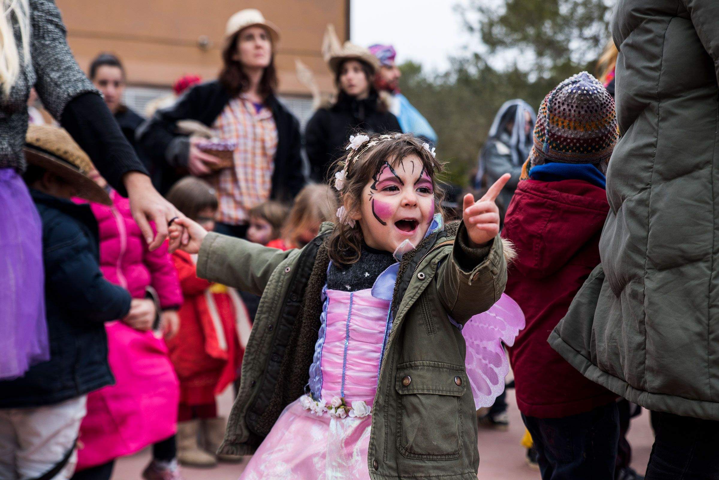 El Carnaval al barri de La Floresta. Foto: Bernat Millet