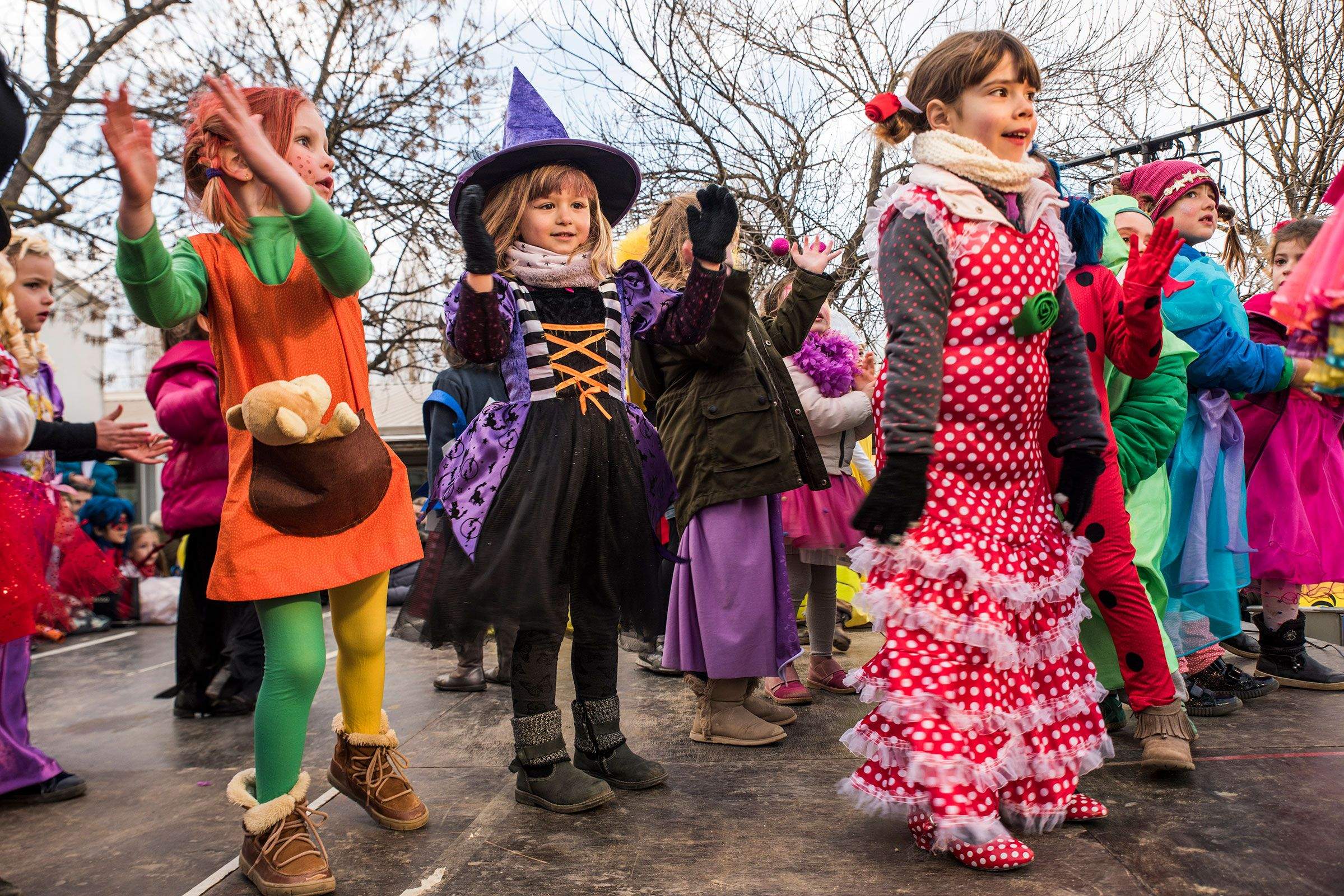 El Carnaval al barri de Mira-Sol. Foto: Bernat Millet