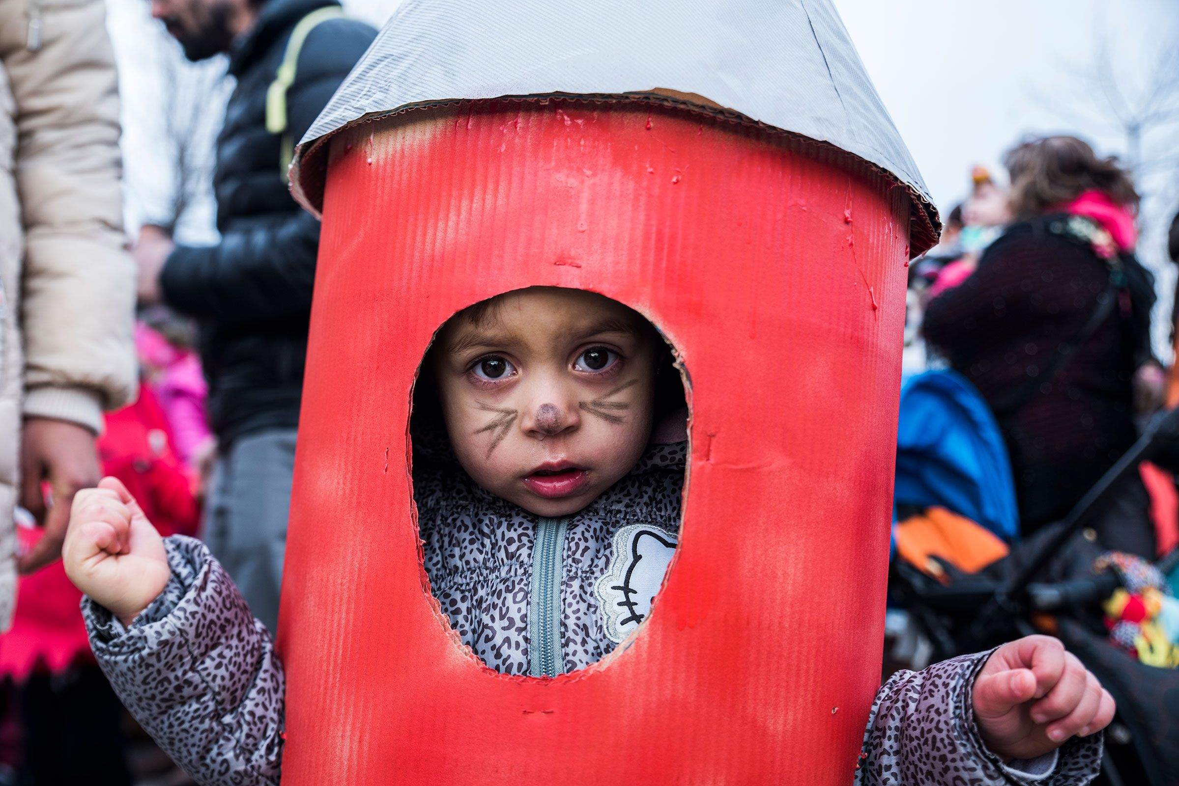 El Carnaval al barri de Mira-Sol. Foto: Bernat Millet